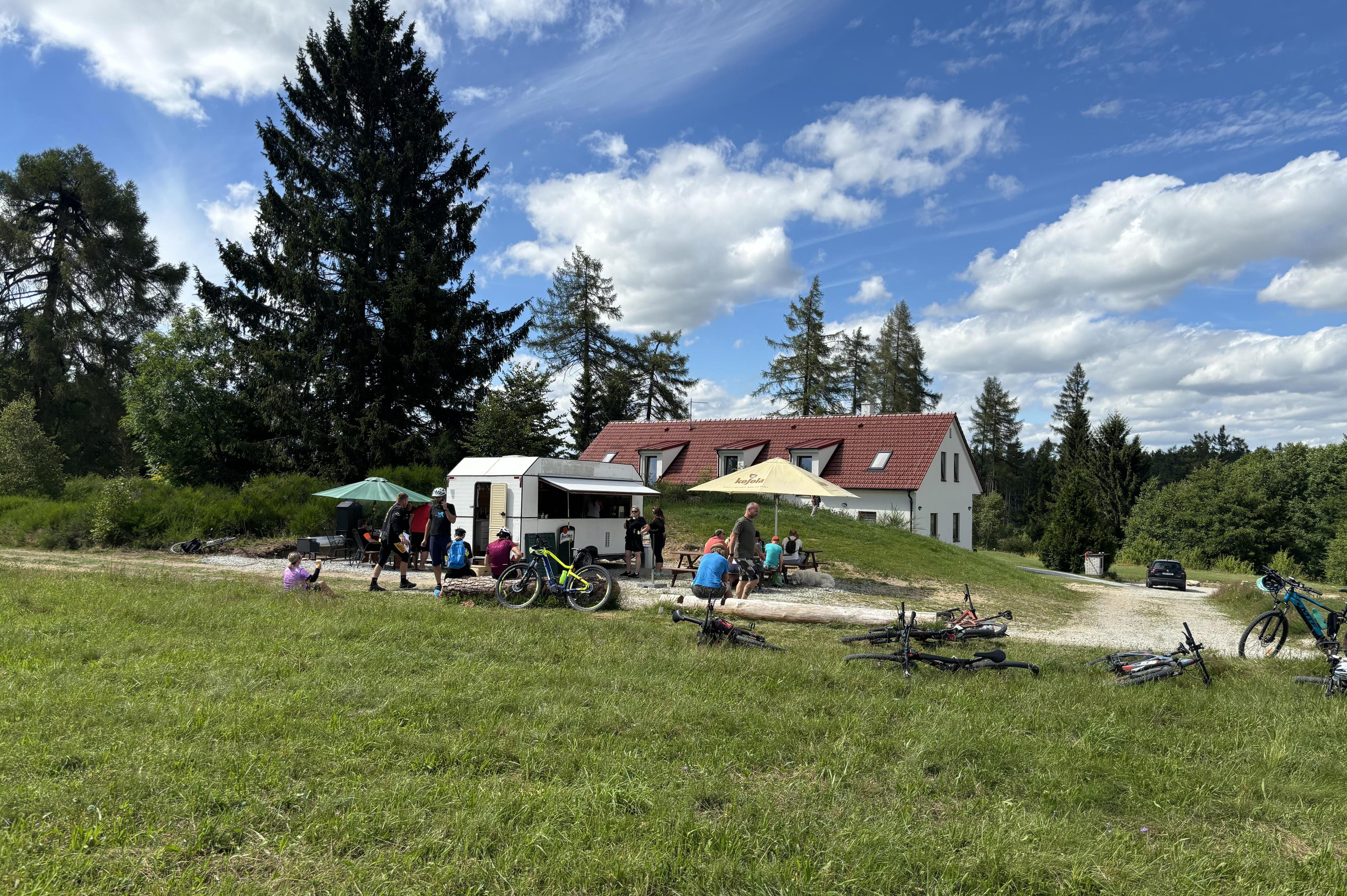 Kiosek U panského lesa