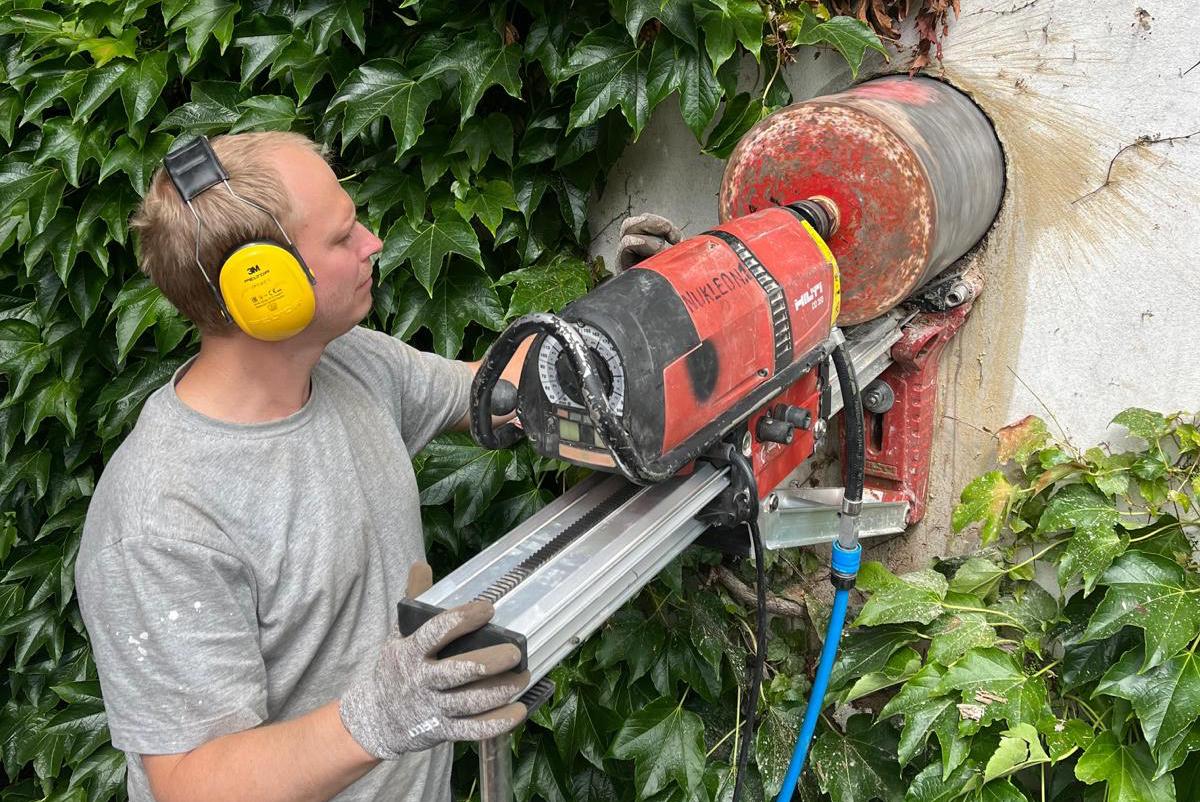 Jádrové vrtání David Slabý