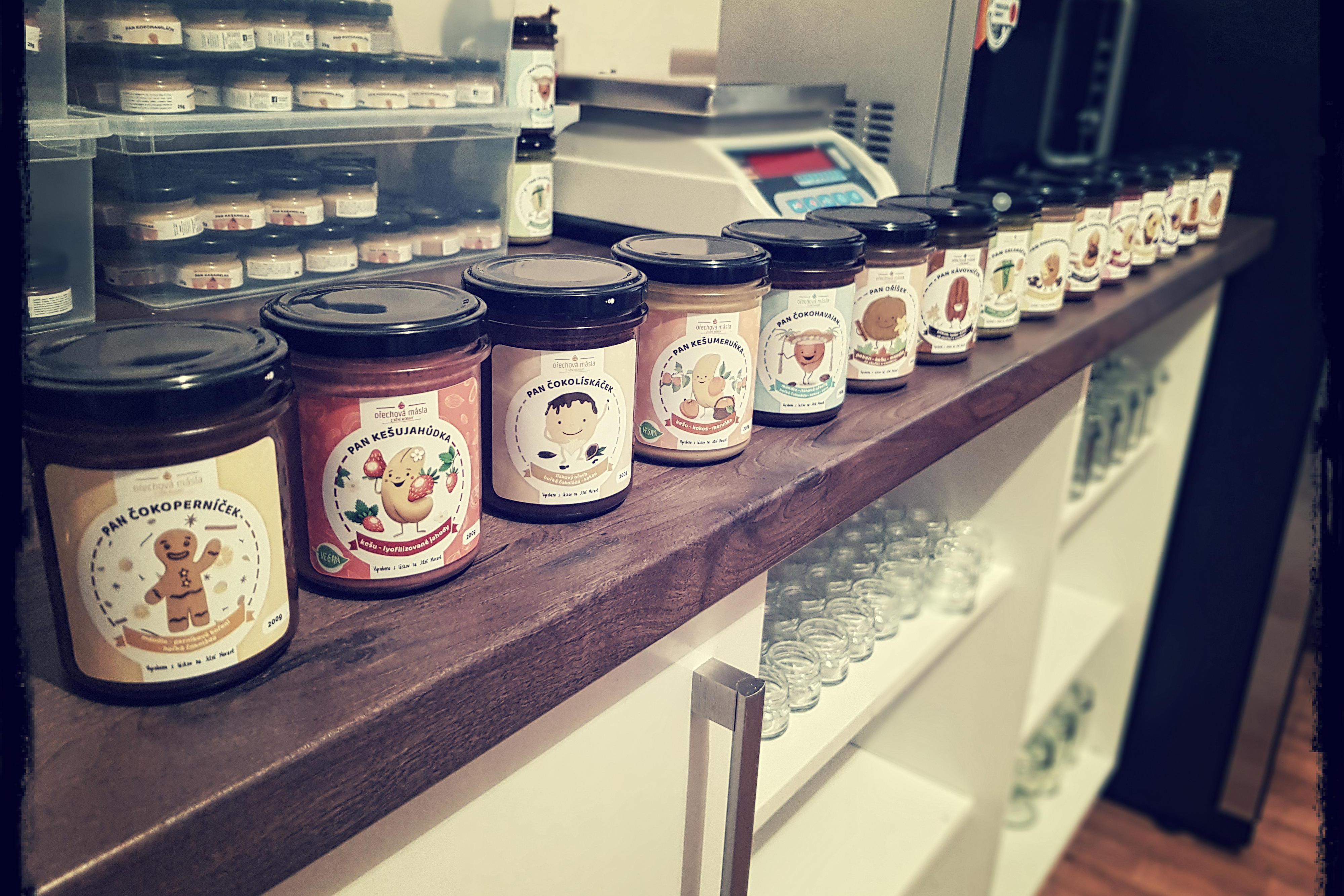 Ořechová másla z Jižní Moravy