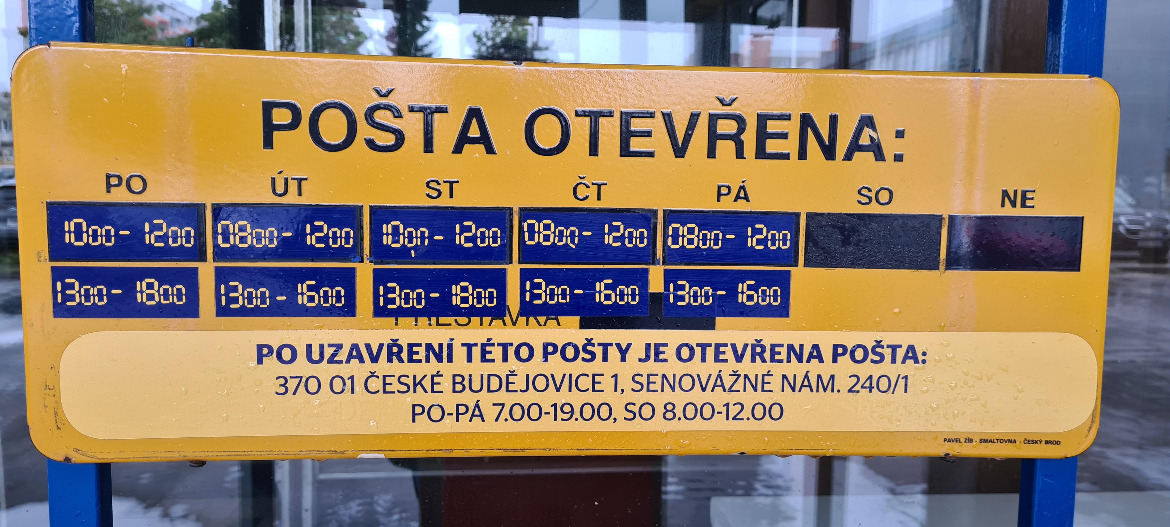 Pošta České Budějovice 12 foto 2
