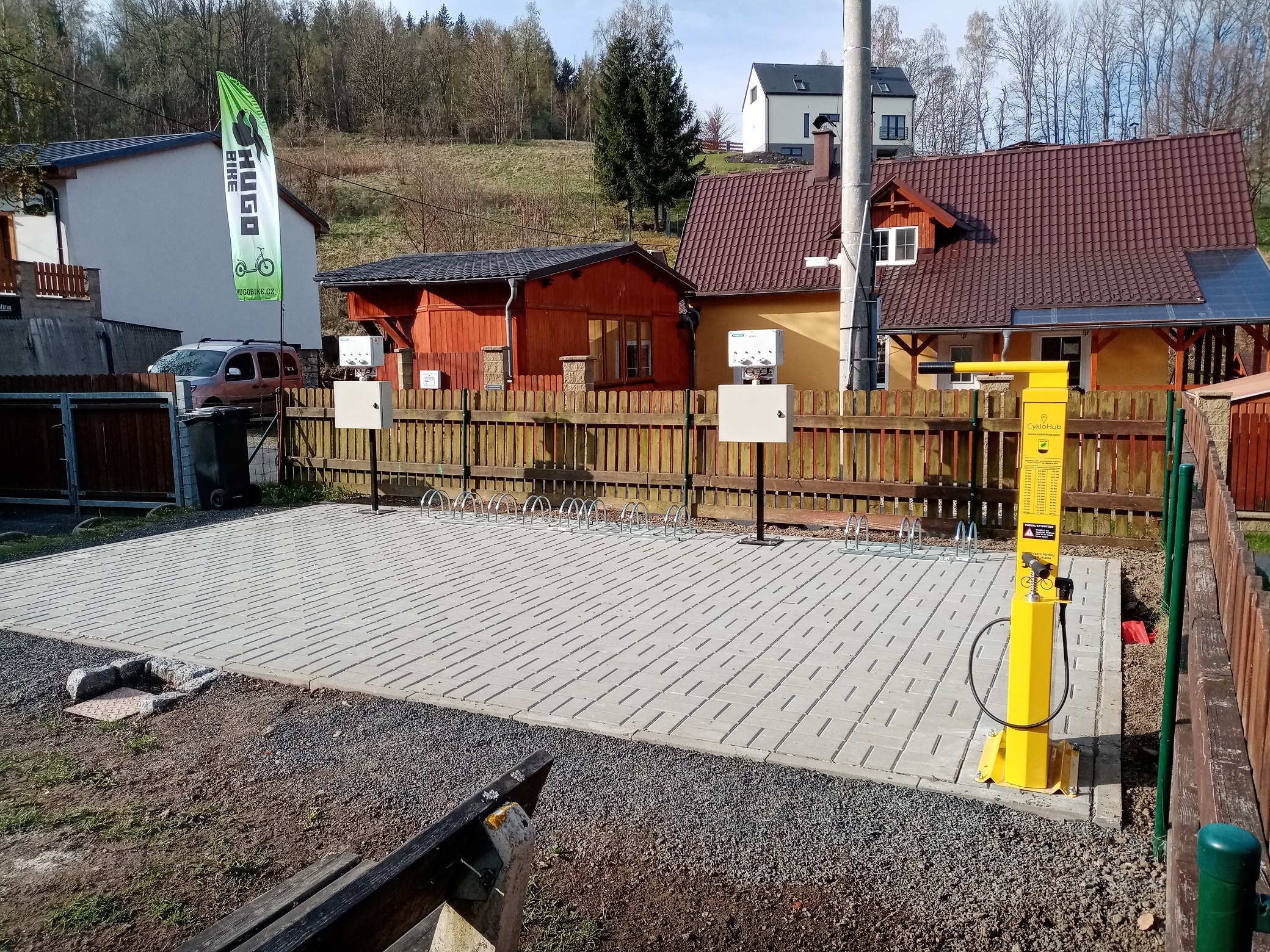 Nabíjecí stanice Kamenice u Březové