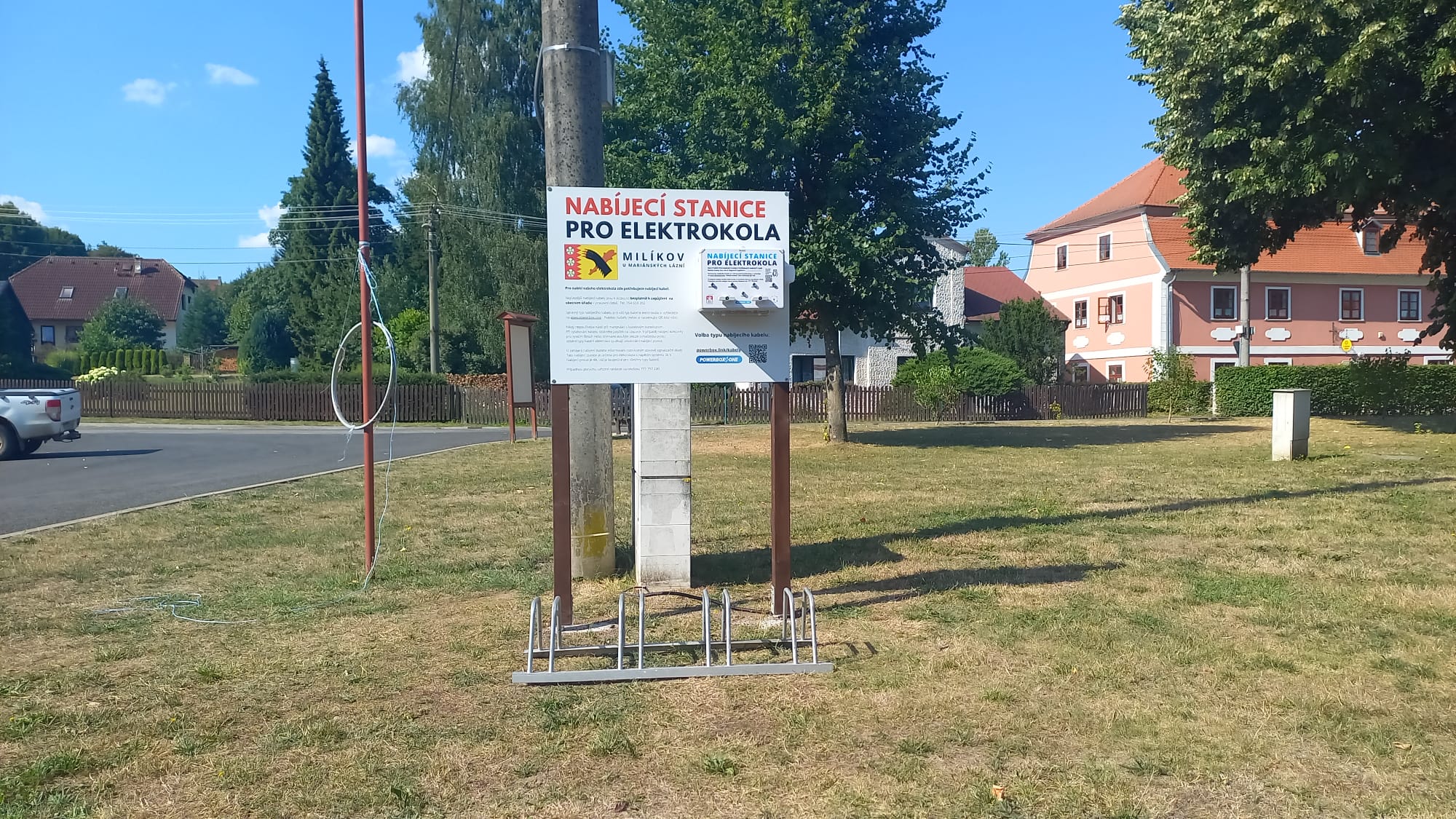 Nabíjecí stanice Obec Milíkov foto 2