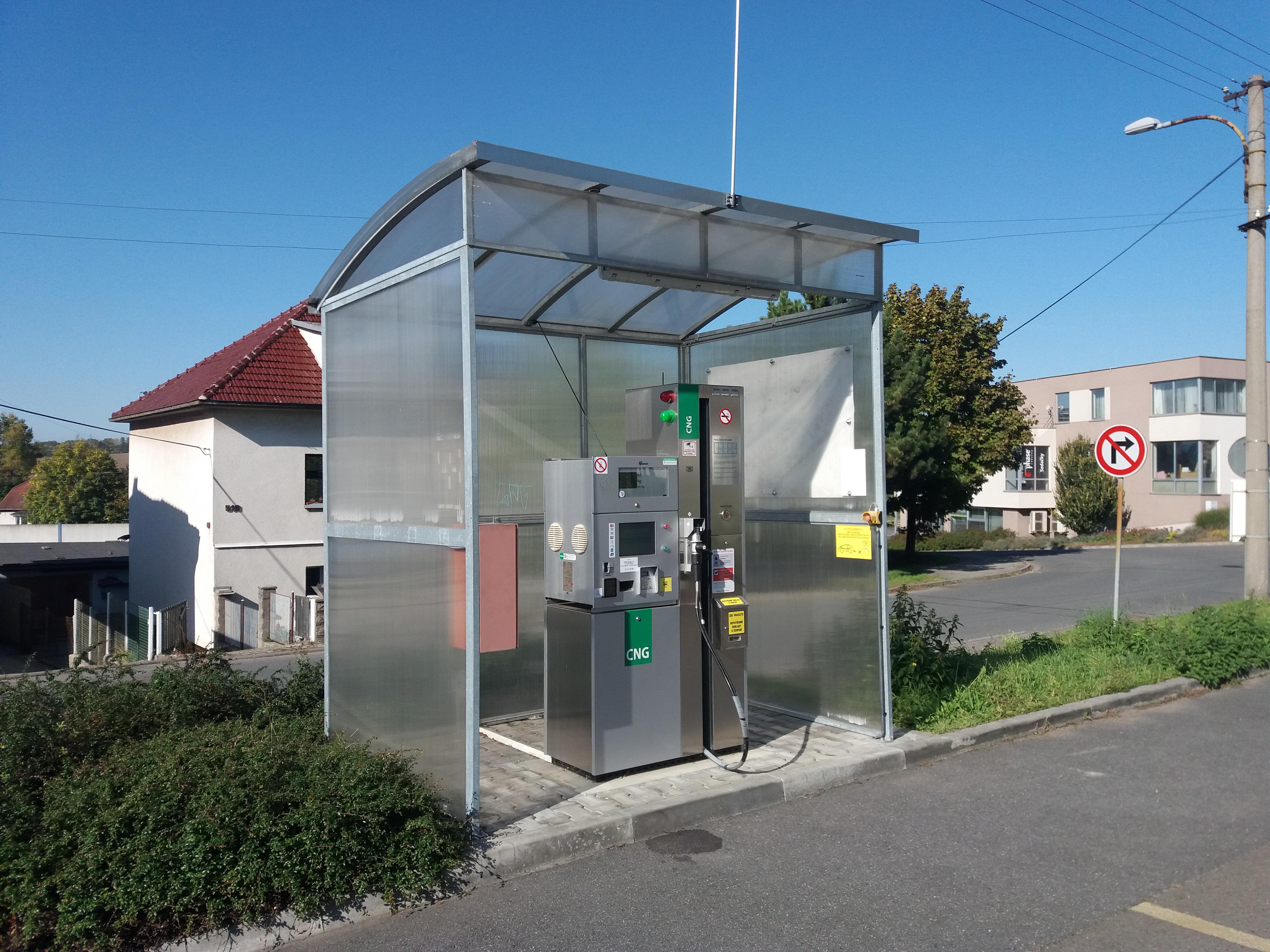 Plnící stanice CNG foto 2