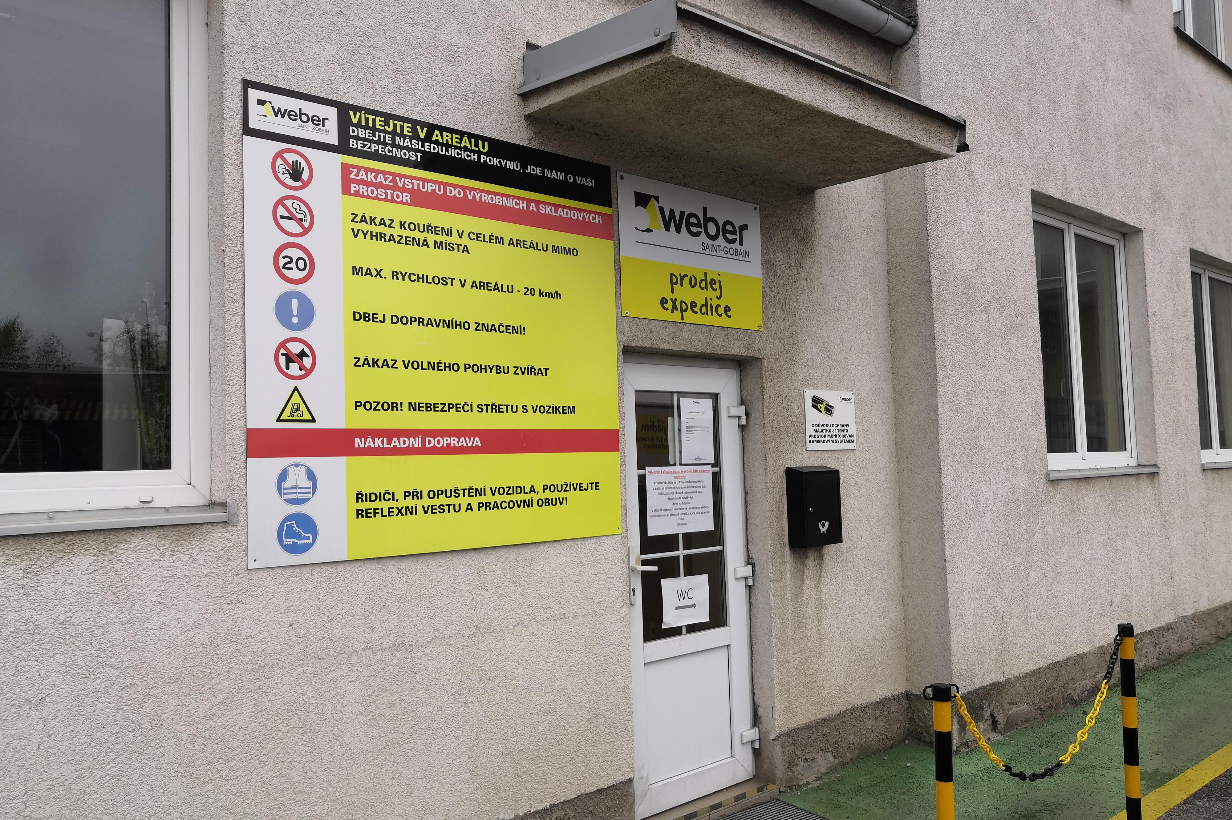 divize Weber, Saint-Gobain Construction Products CZ a.s.