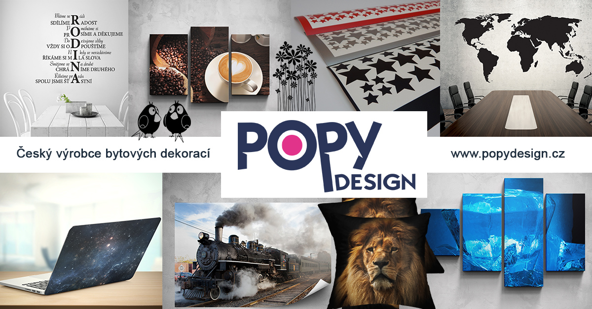 Bytové dekorace - Popydesign.cz foto 2