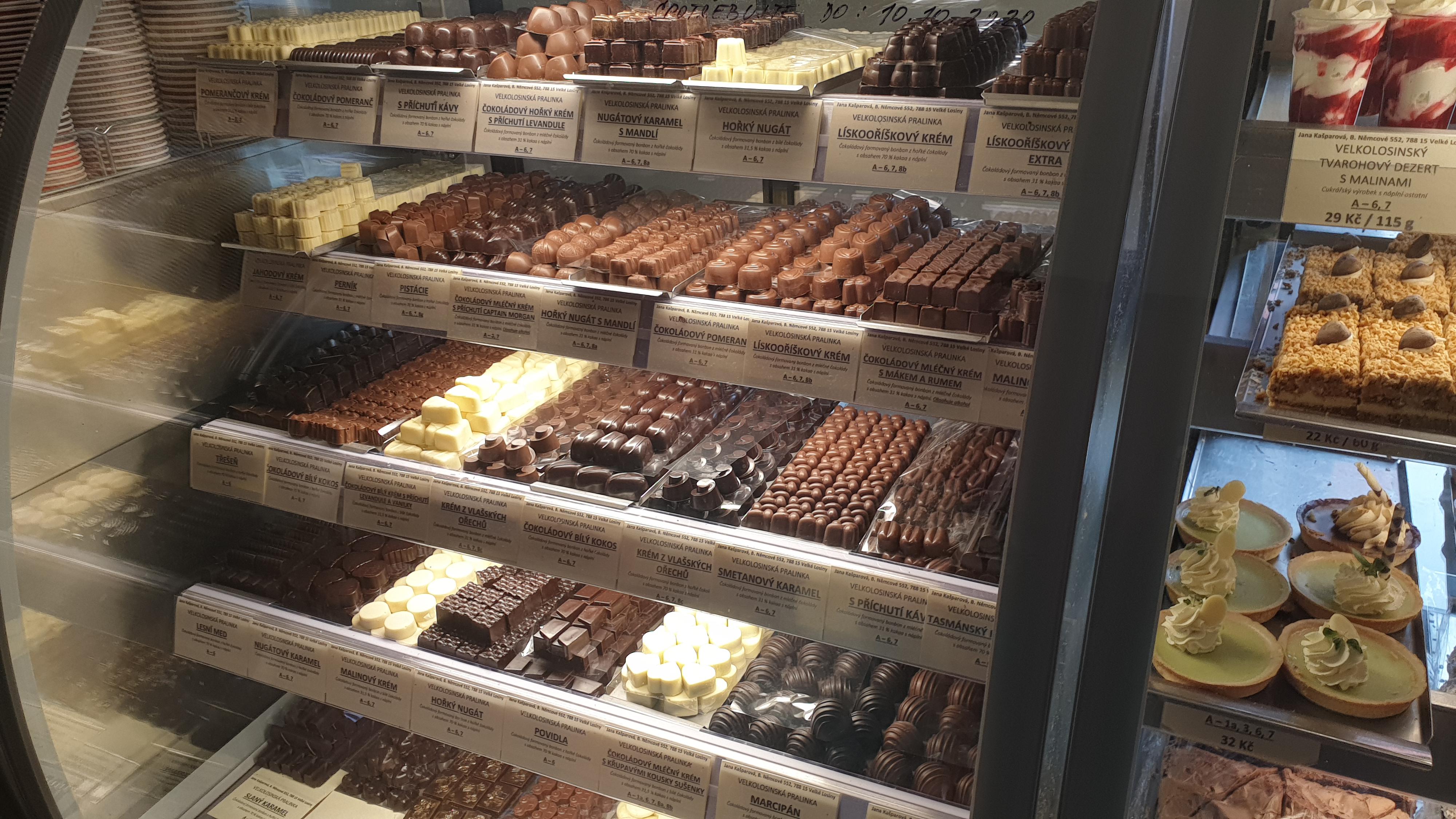 Velkolosinské pralinky foto 5