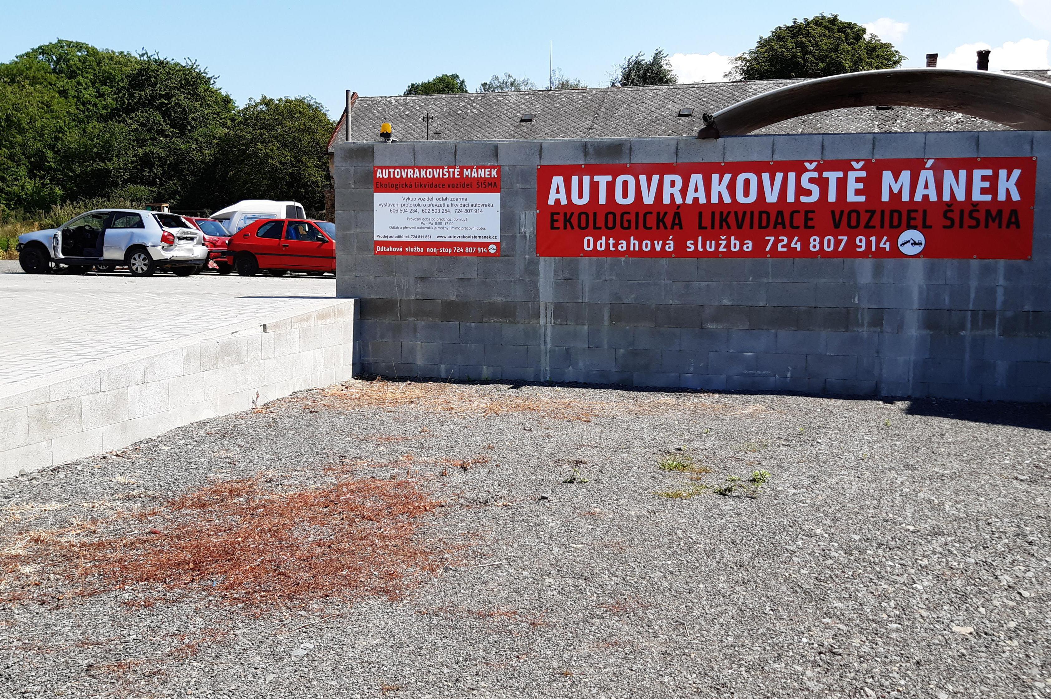 Autovrakoviště Mánek