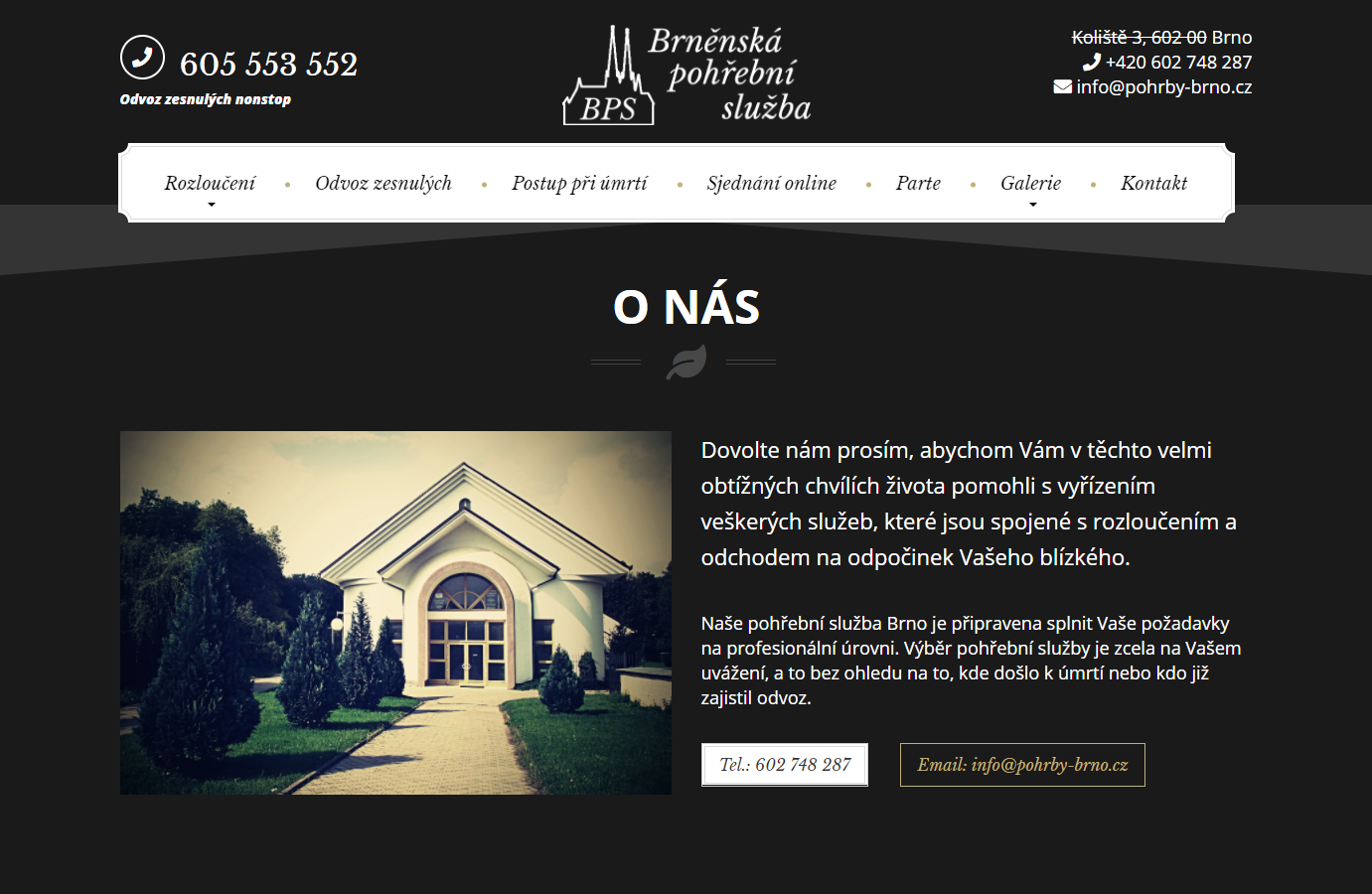 Brněnská pohřební služba foto 3