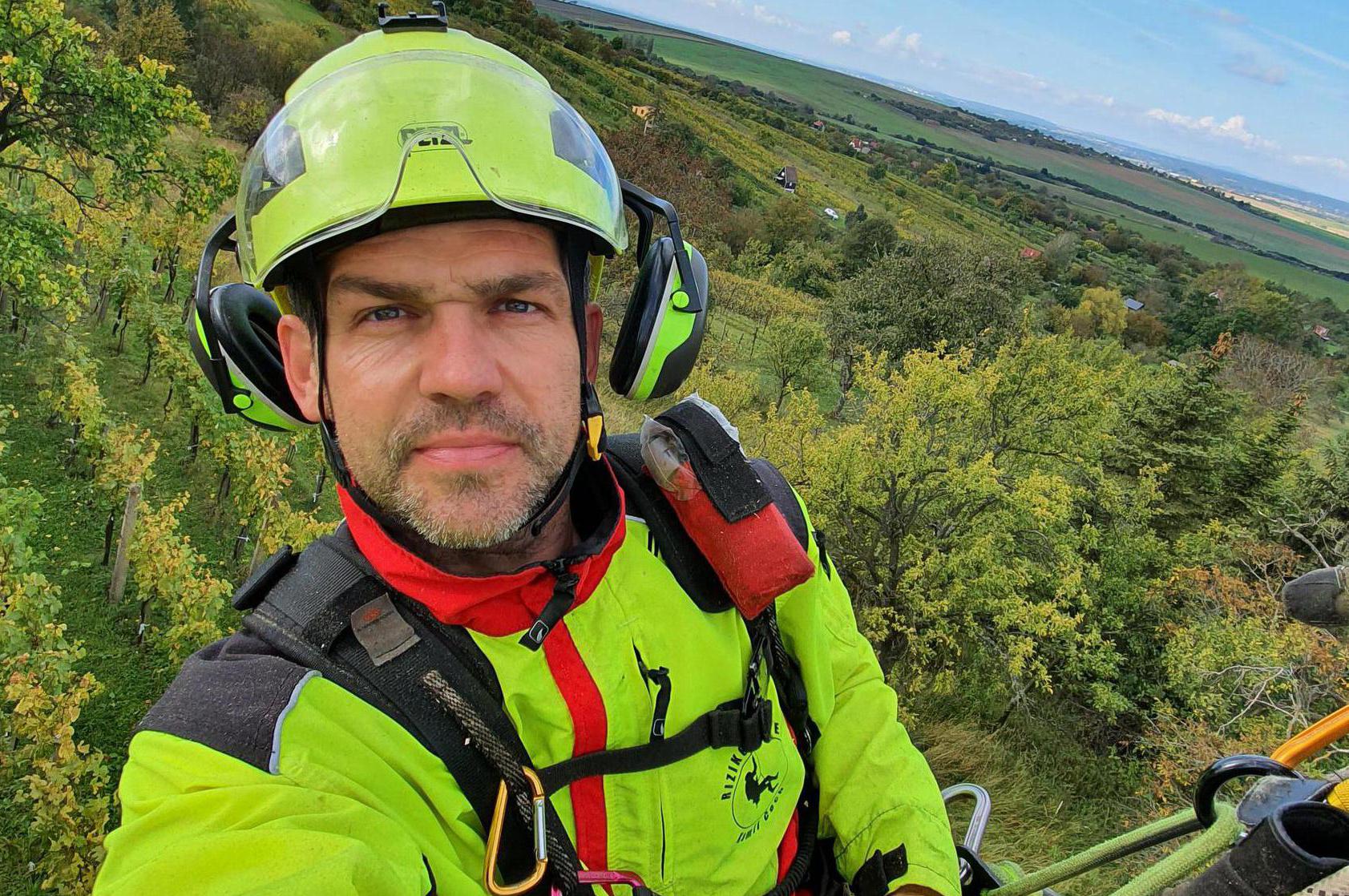 Výškové práce Kamil Čech