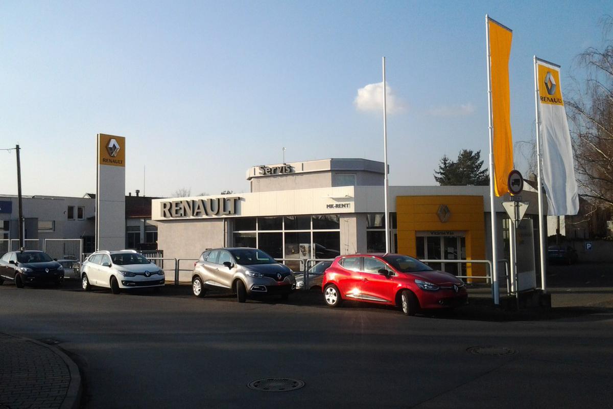 autoservis Renault a Dacia / MK-Rent, spol. s r.o.