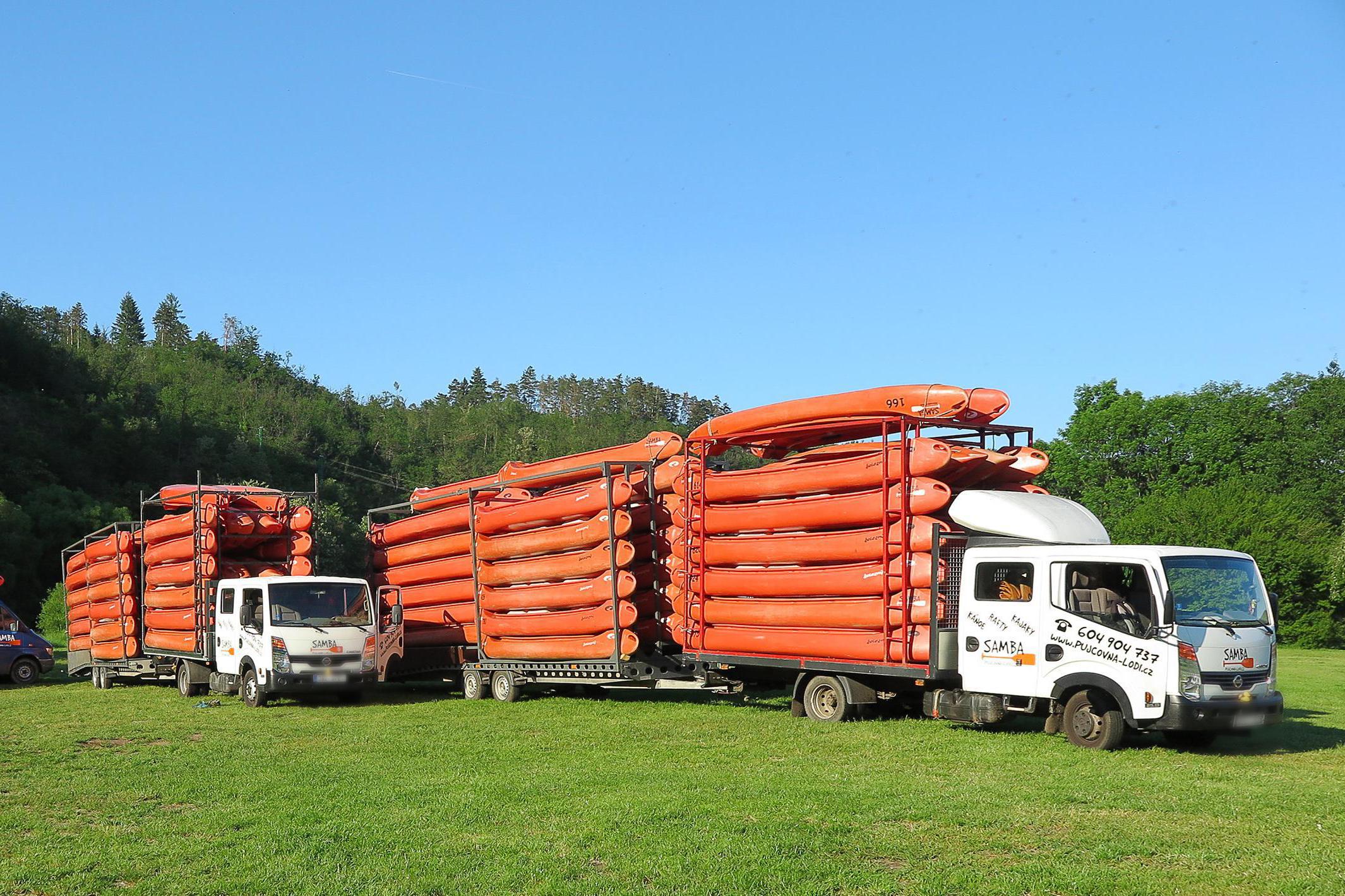 Půjčovna lodí Samba s.r.o.