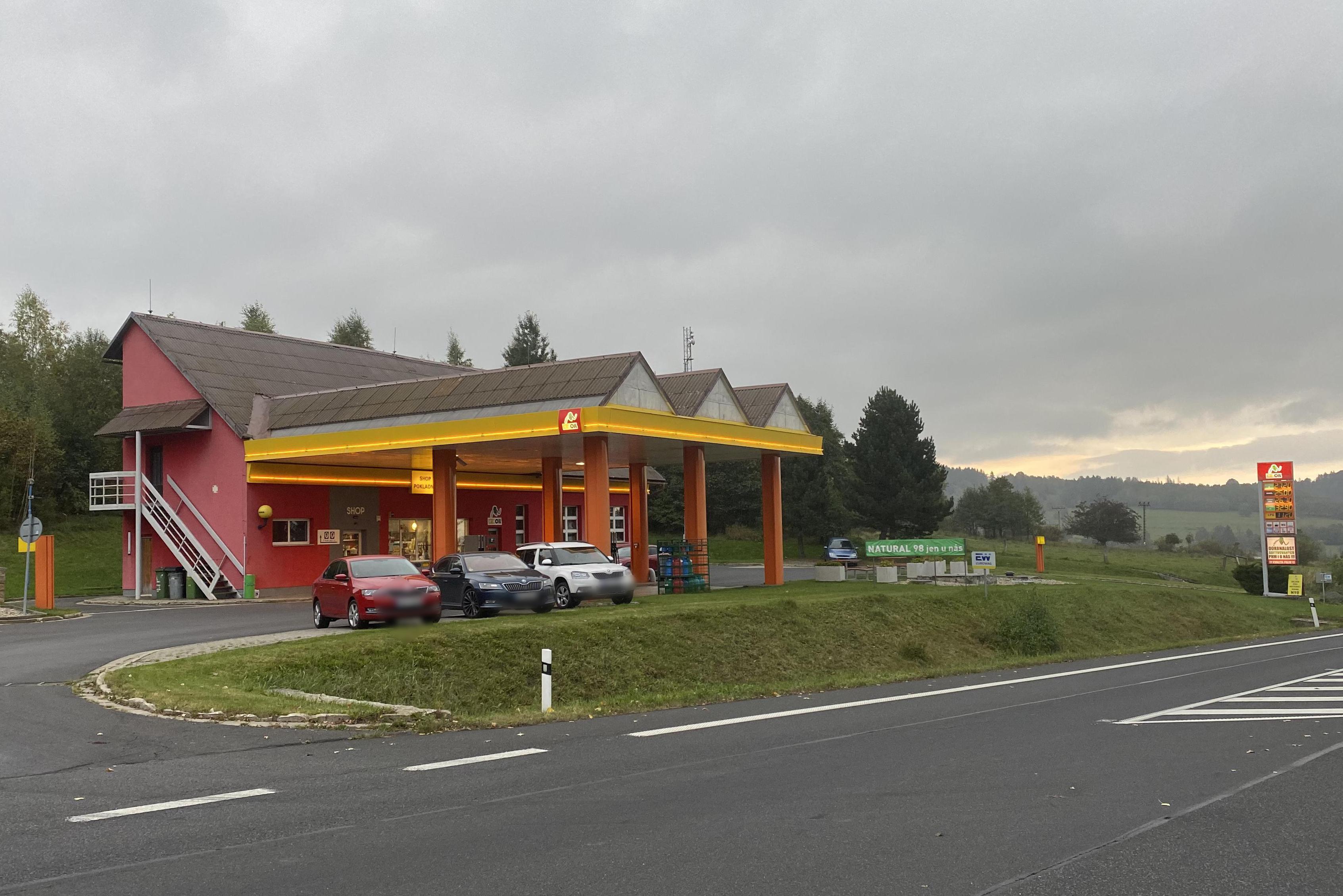 DZ OIL Stará Ves u Rýmařova, čerpací stanice