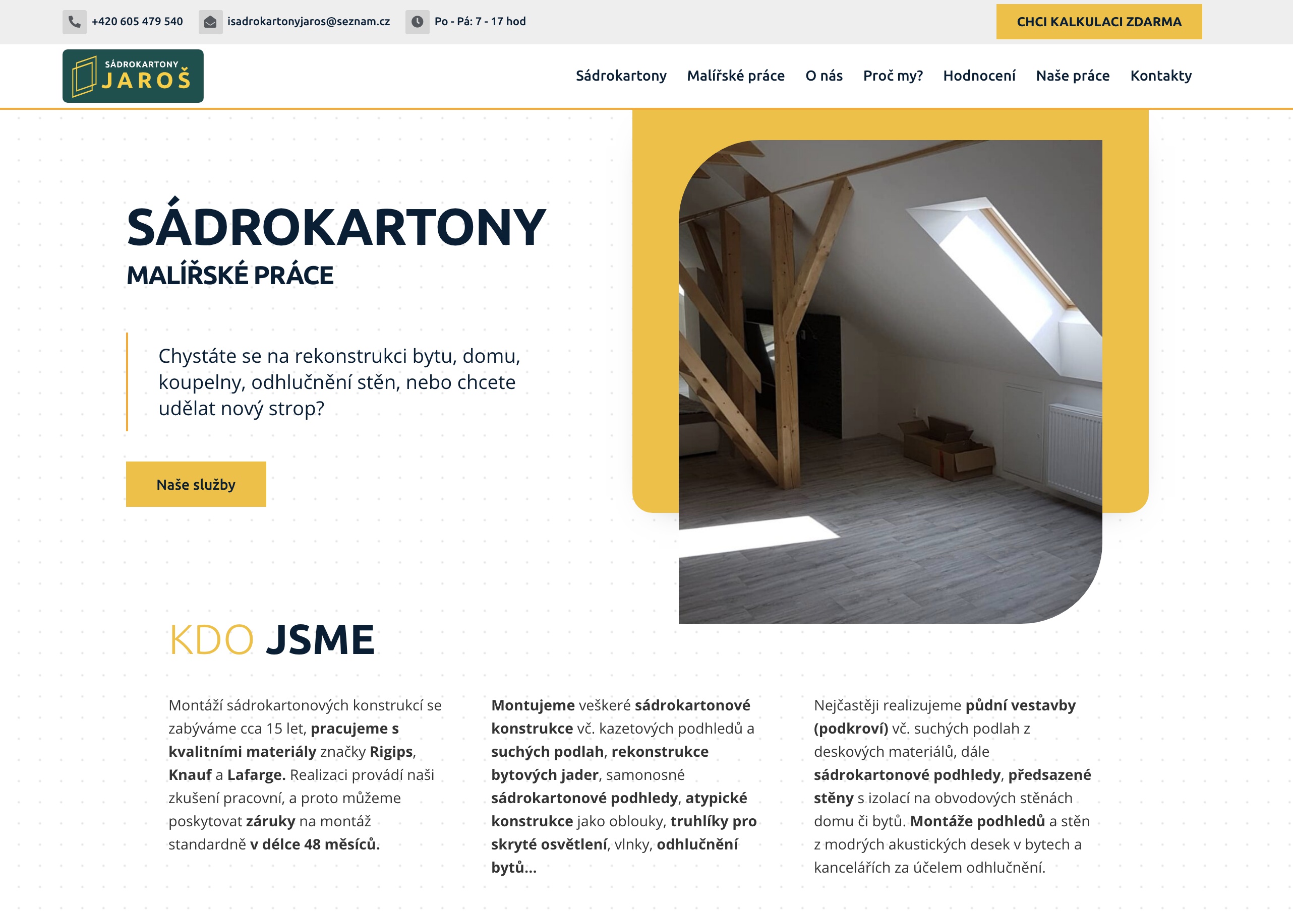 Sádrokartony Jaroš foto 2