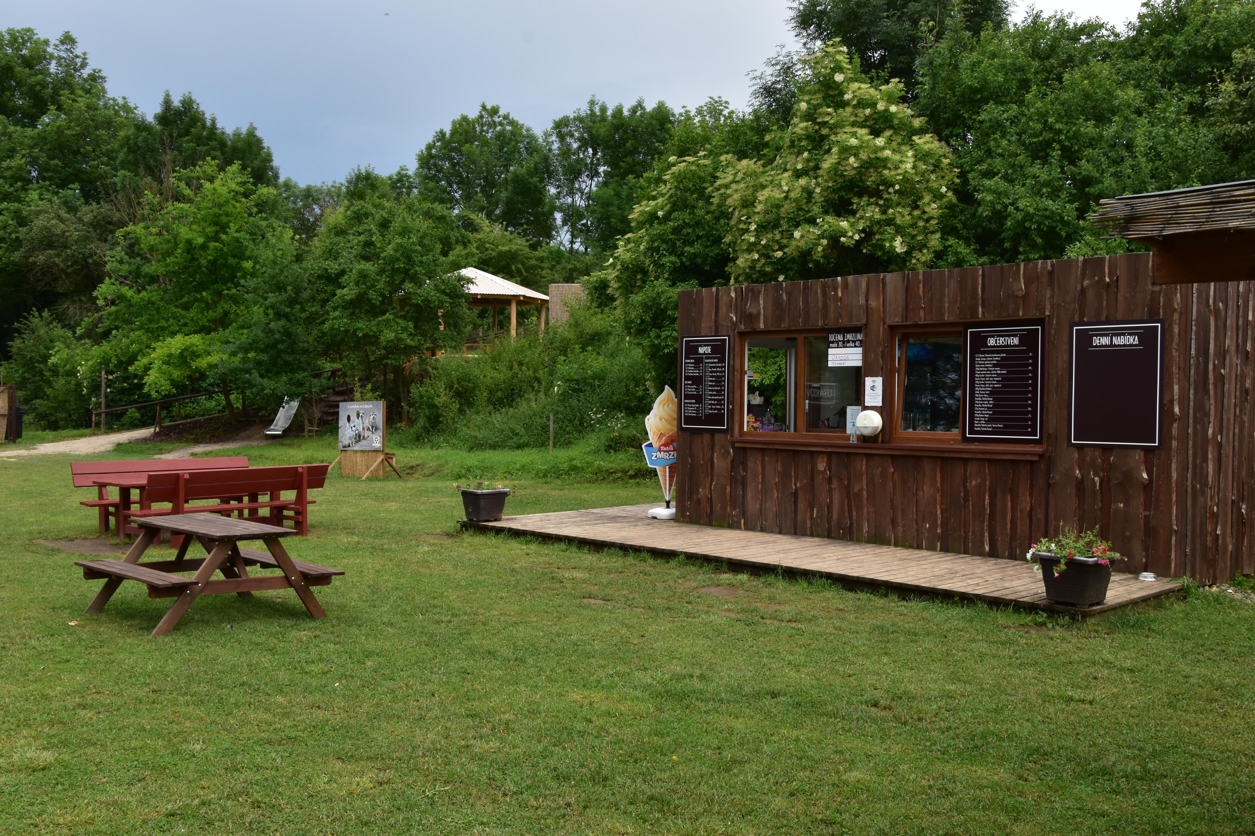 Občerstvení Zoopark Zájezd