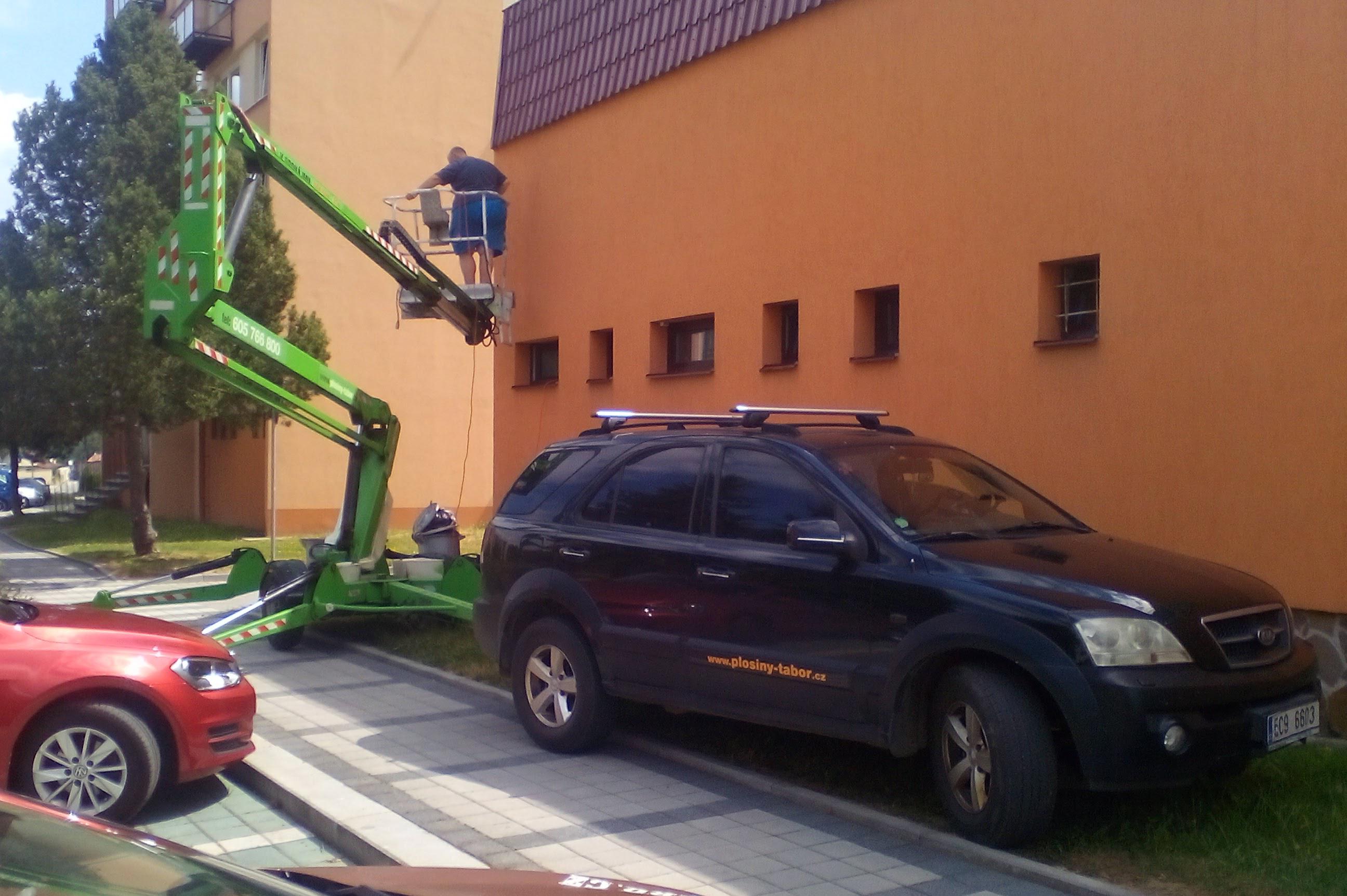 Pronájem přípojných plošin