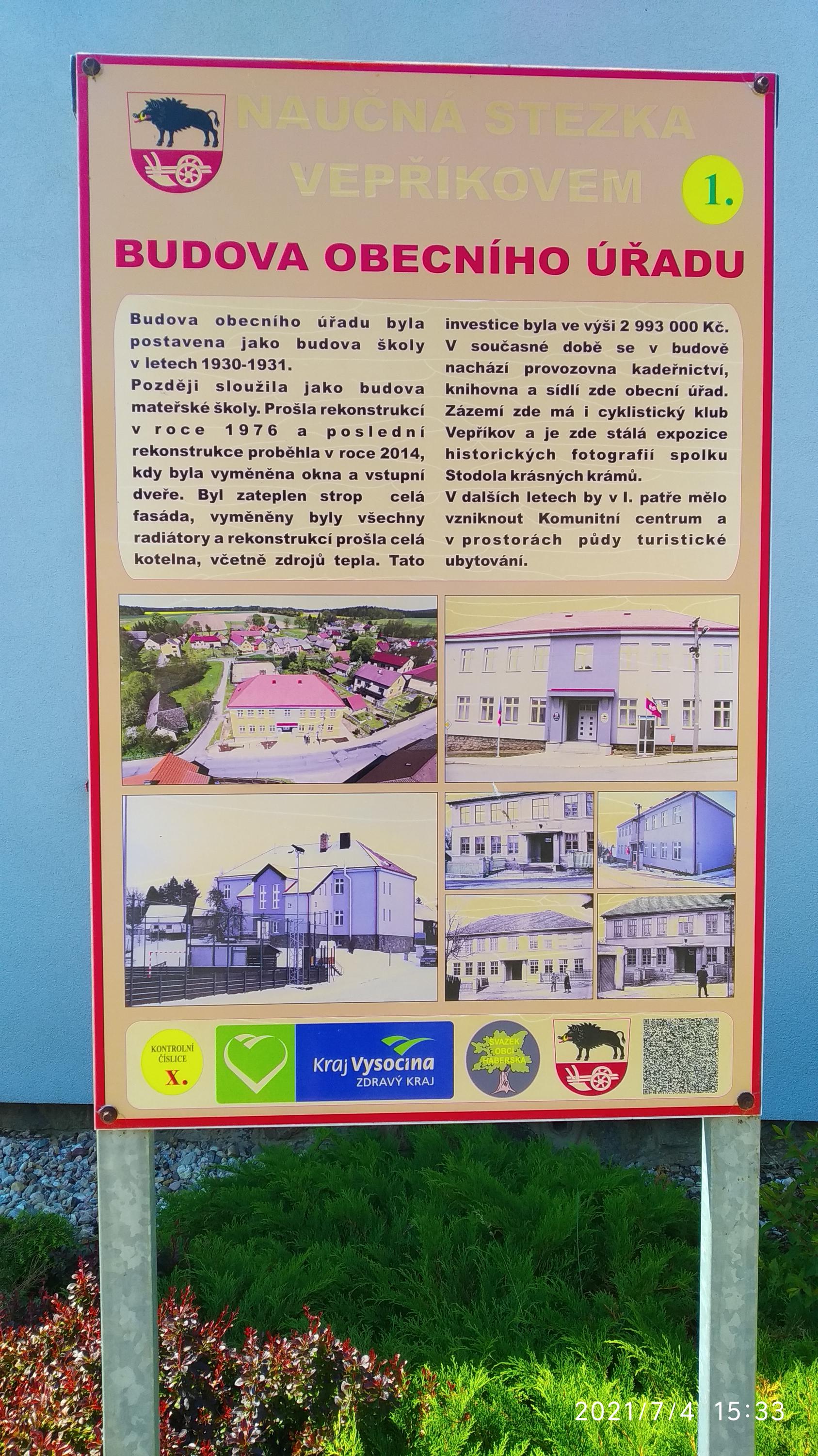 Vepříkov - obecní úřad foto 5