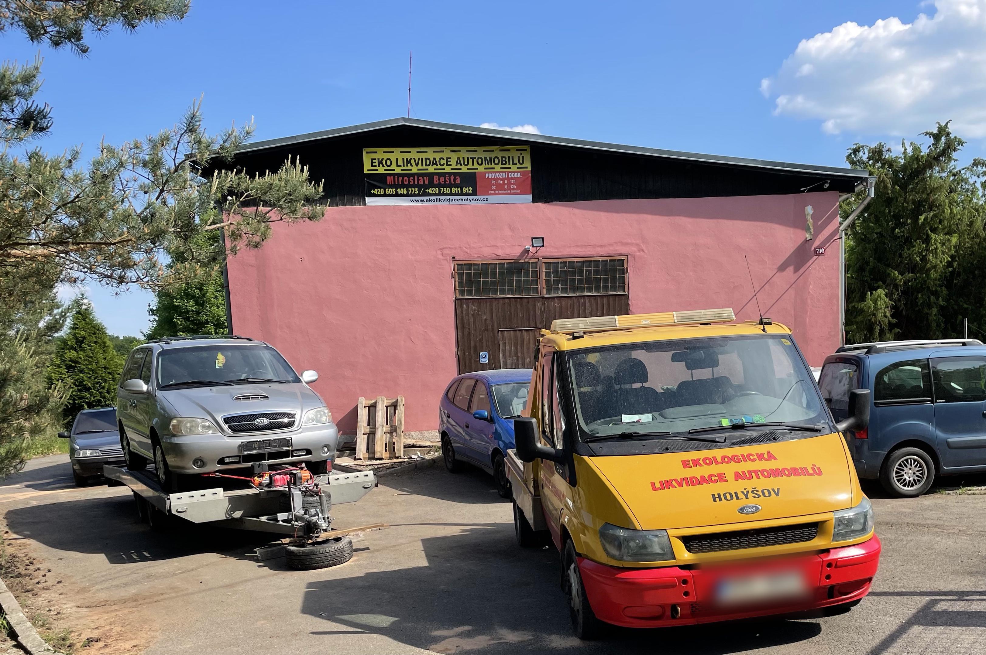 Ekologická likvidace vozidel Miroslav Bešta foto 1