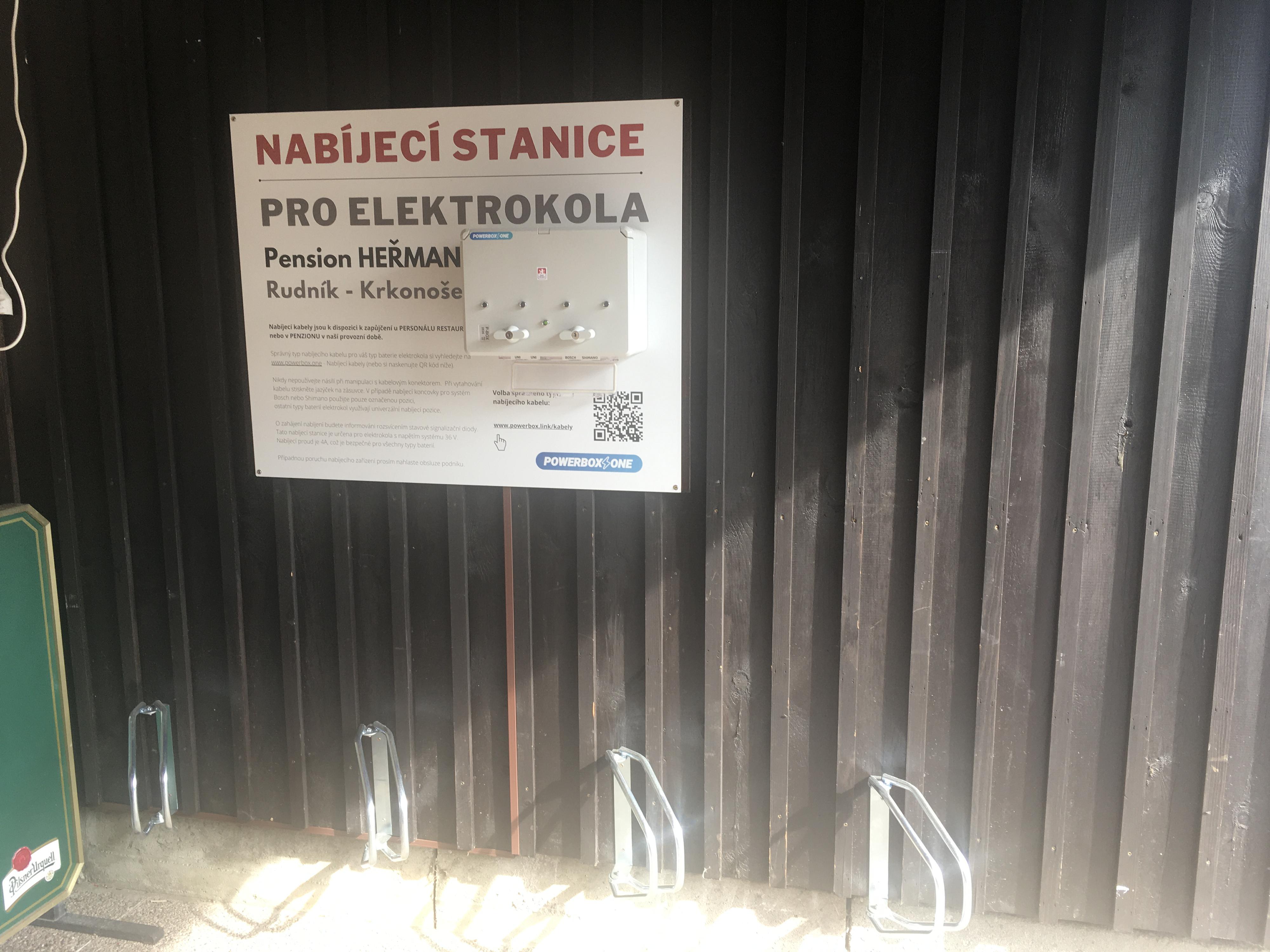 Nabíjecí stanice Pension Heřman