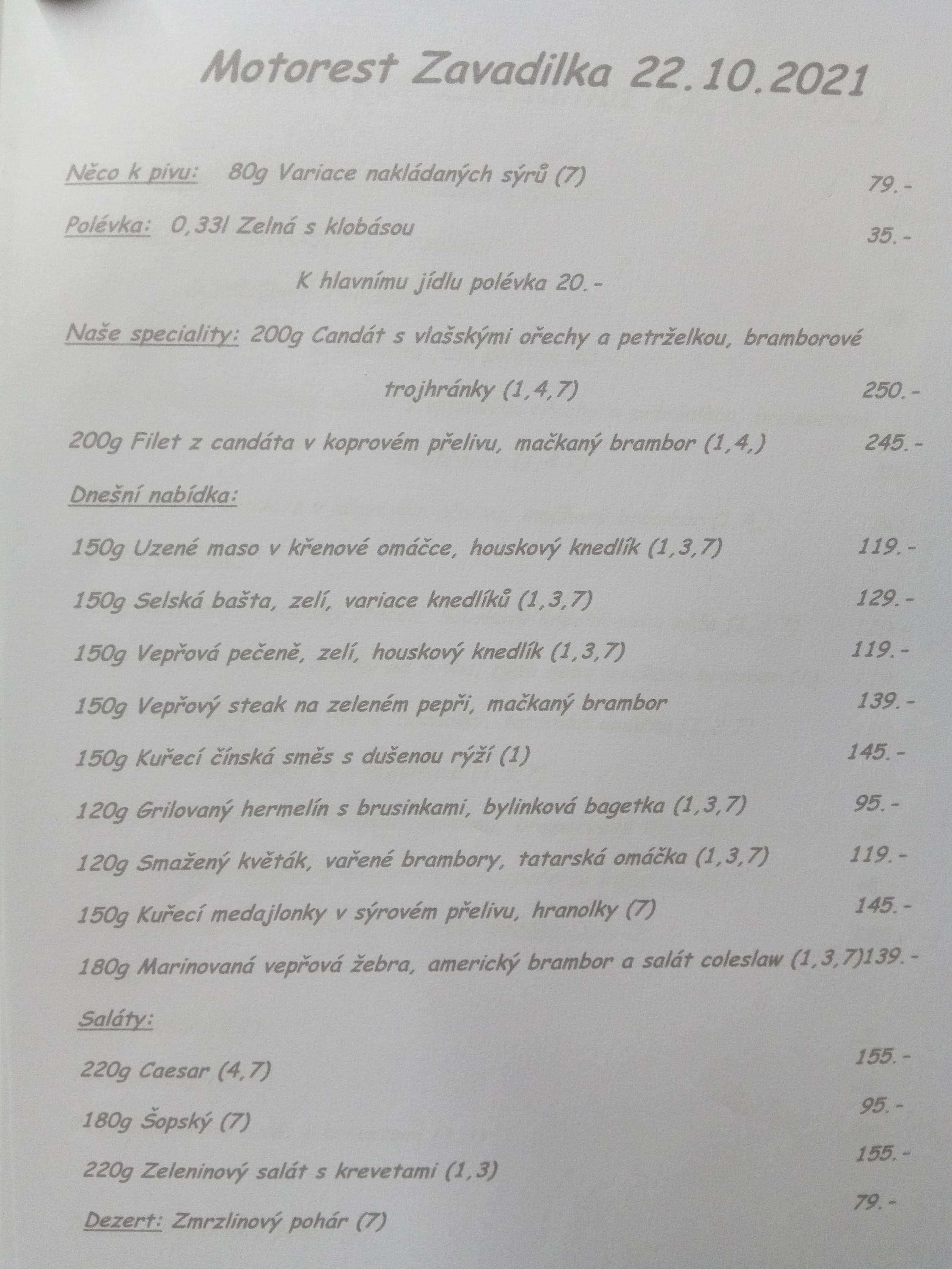 Restaurace Motorest Zavadilka 2 foto 2