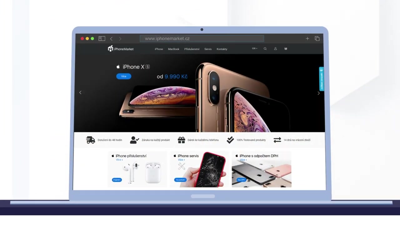 iPhoneMarket.cz foto 2 (náhled videa)