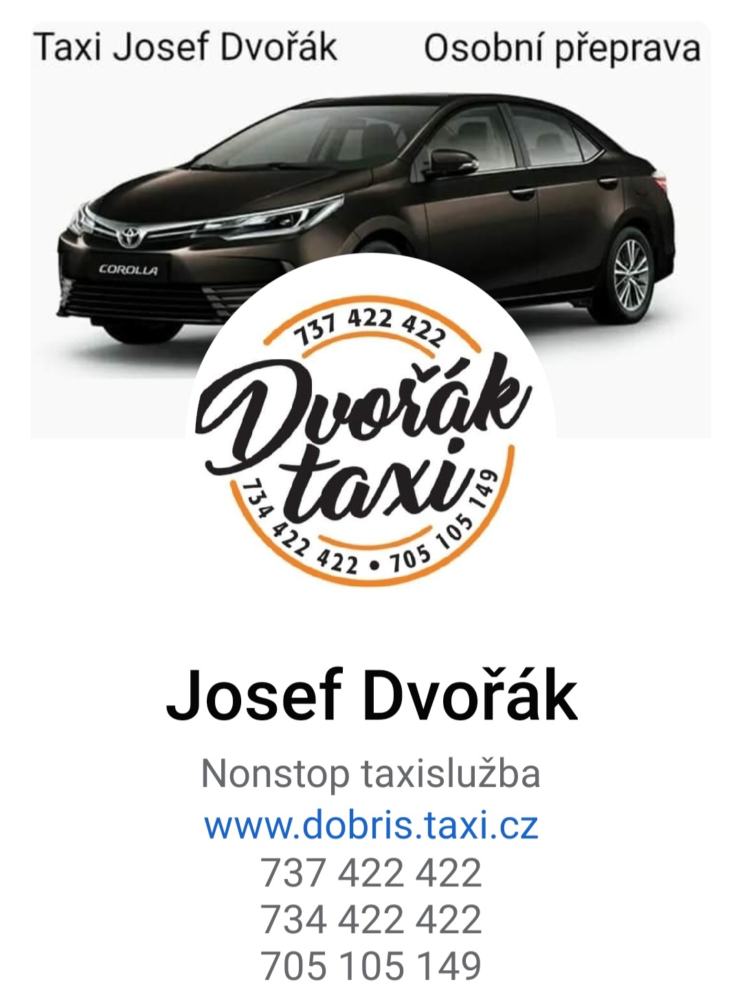 Taxi Dobříš - Dvořák Josef foto 4