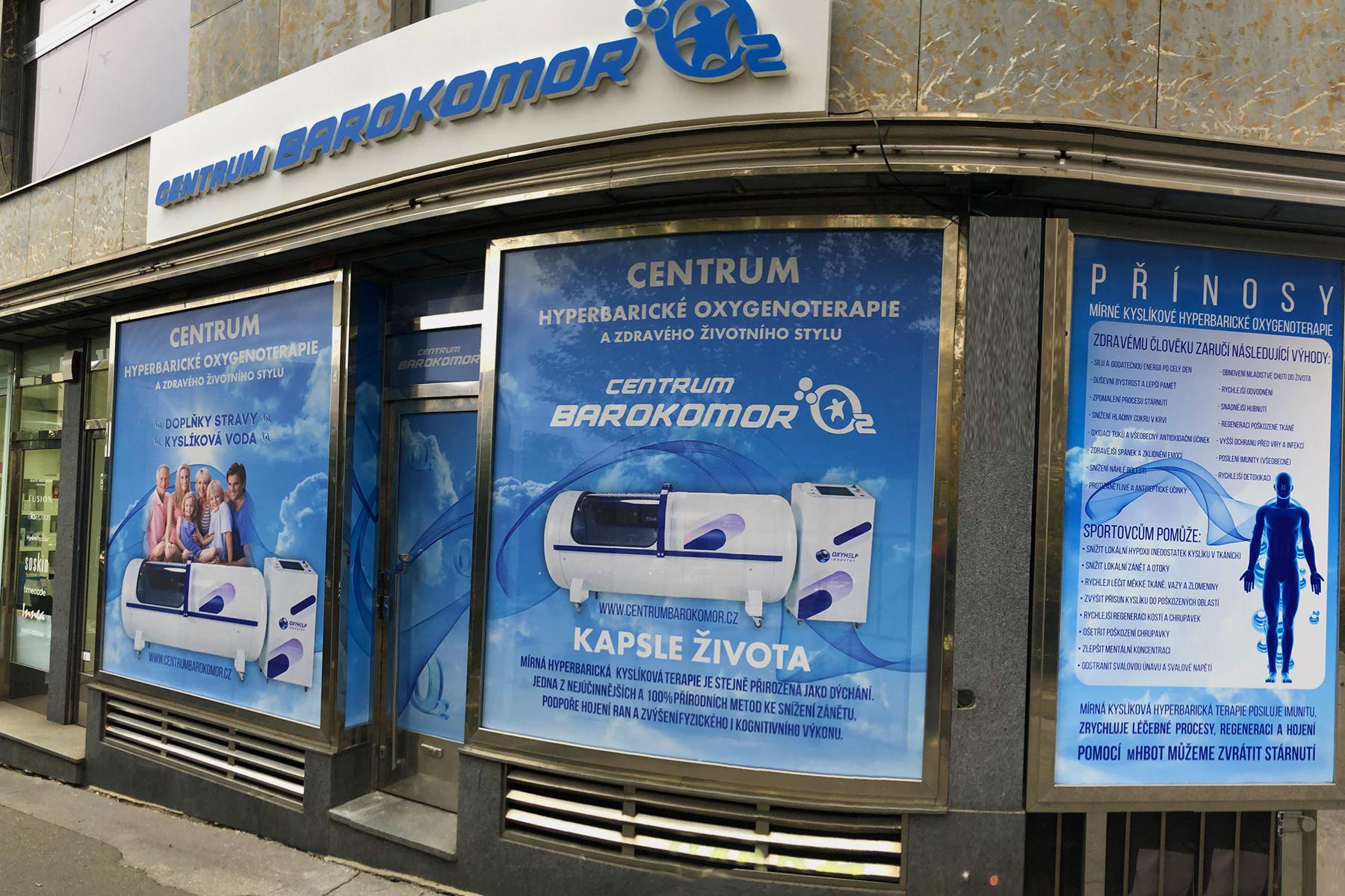 Hyperbarická kyslíková komora Oxylife