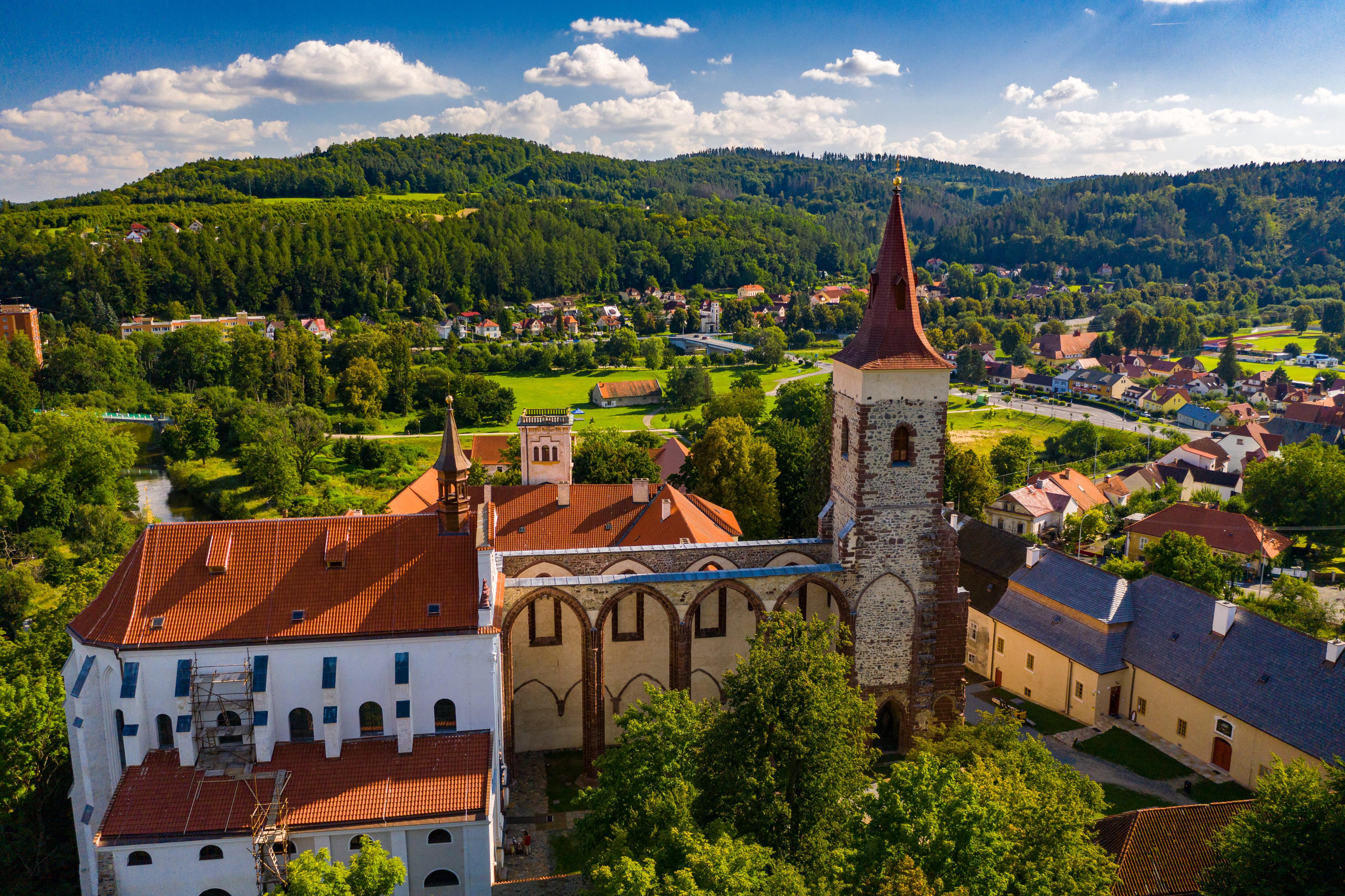 Poutní místo sv. Prokopa v Sázavském klášteře foto 2
