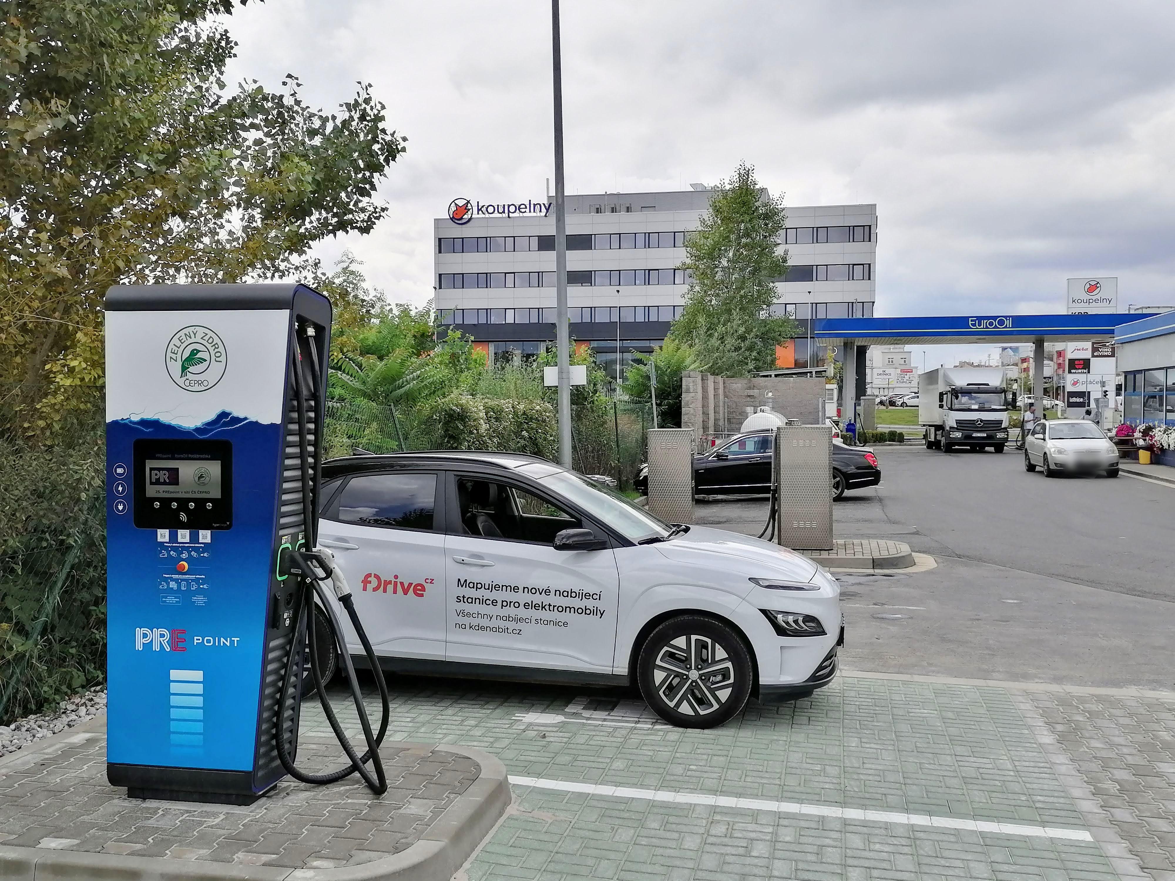 PREpoint - nabíjecí stanice PRE
