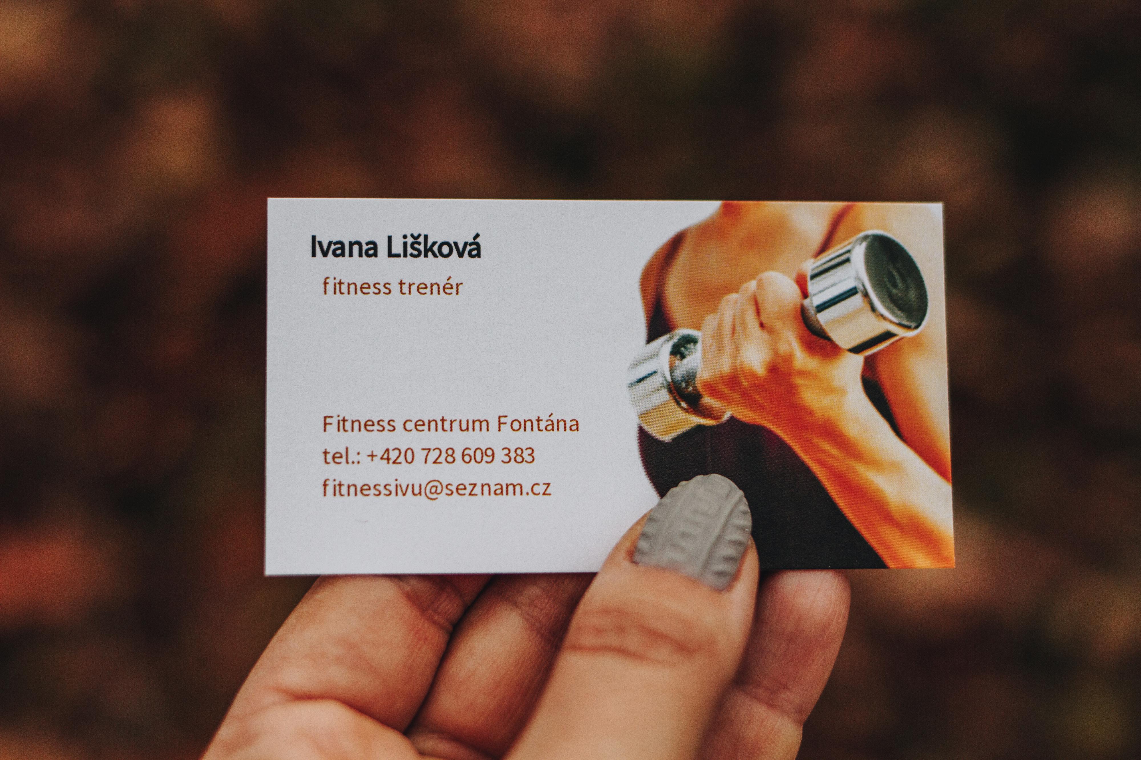 Ivana Lišková - osobní trenér a masér
