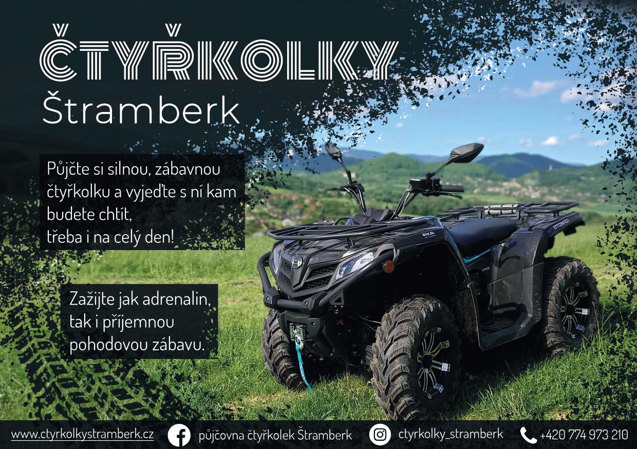 Půjčovna čtyřkolek Štramberk foto 1