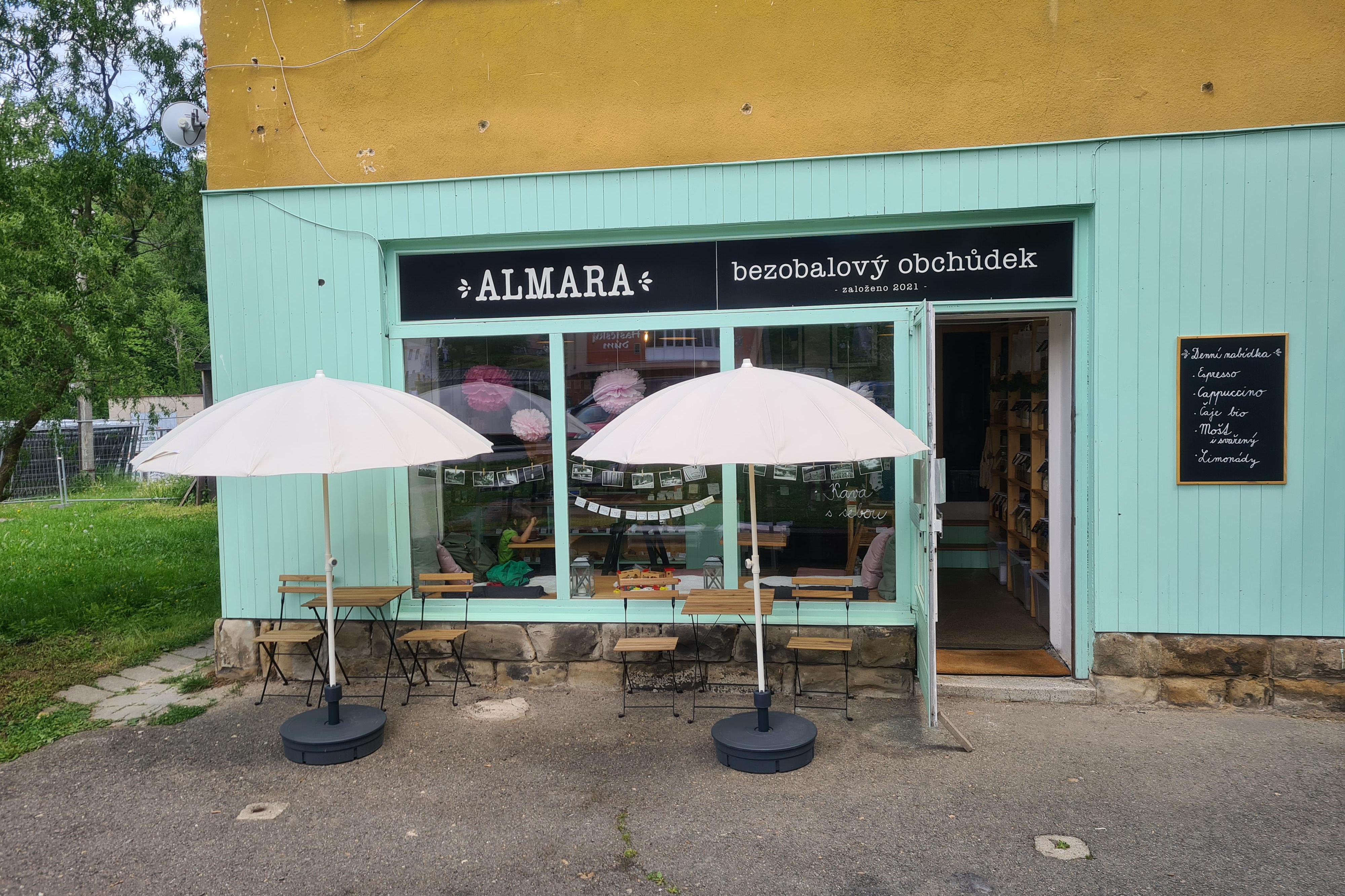 Almara - bezobalový obchůdek