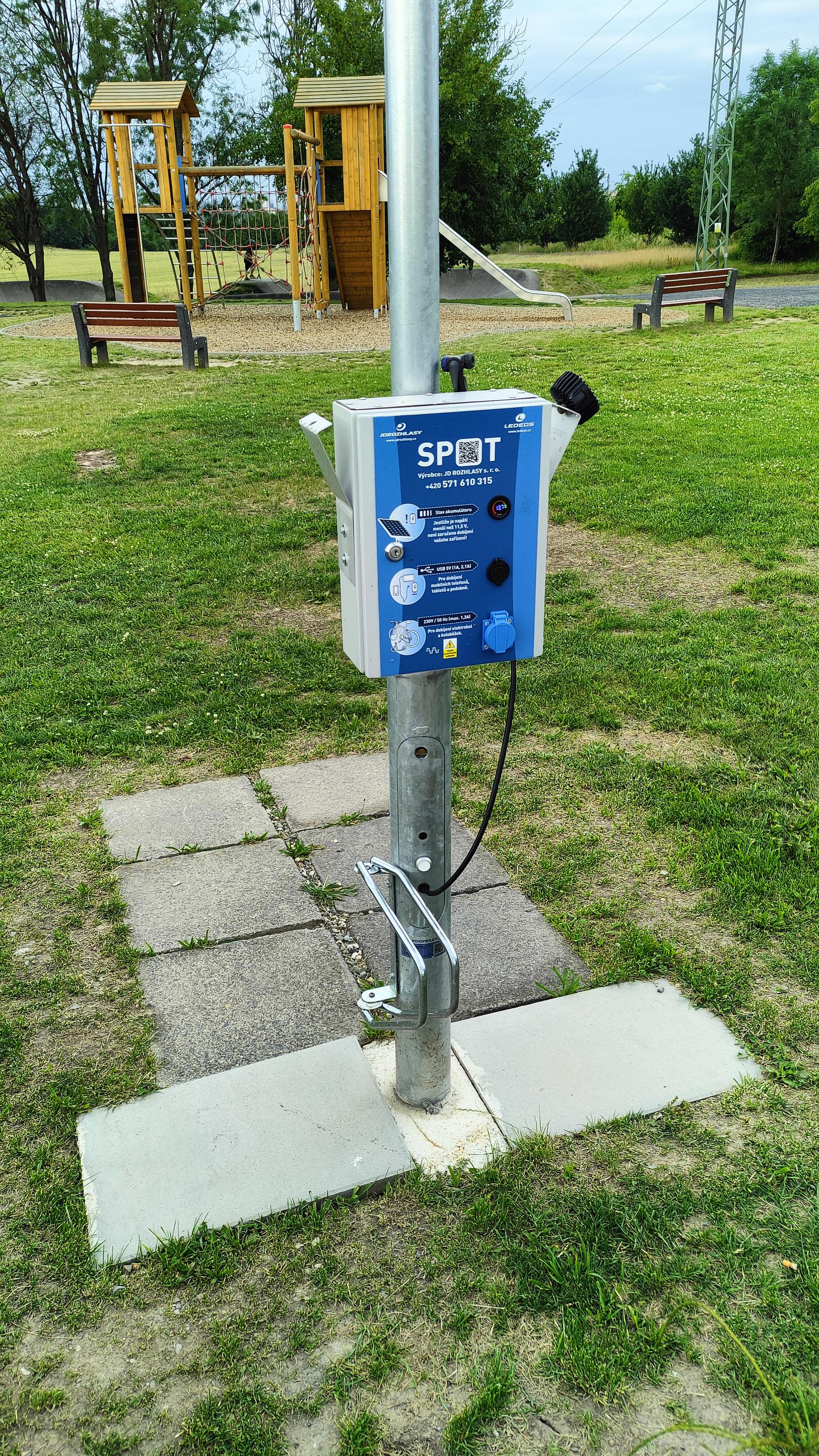 Nabíjecí stanice pro elektrokola Hošťálkovice foto 6