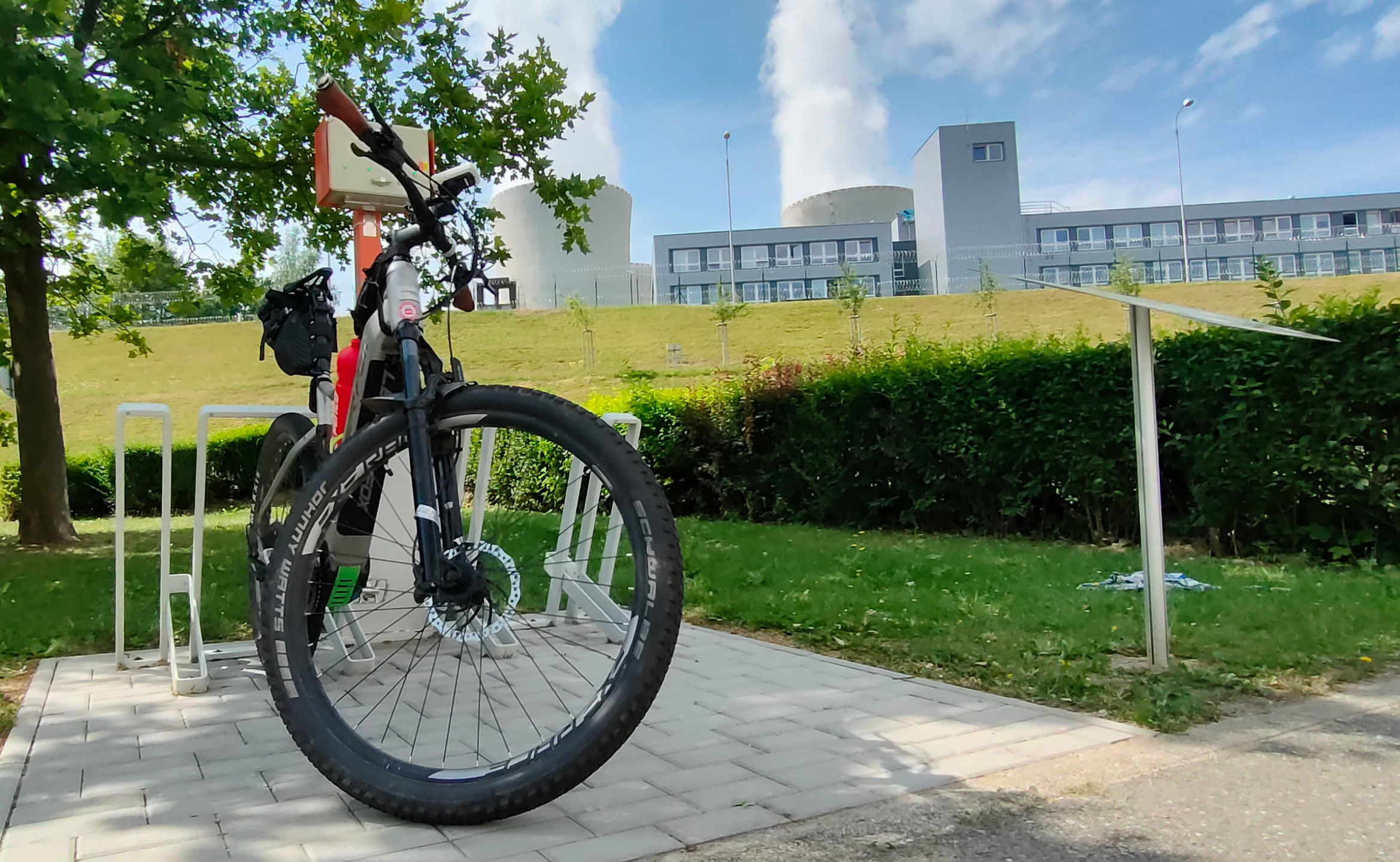 Nabíjecí stanice Informační centrum Jaderné elektrárny Temelín foto 3