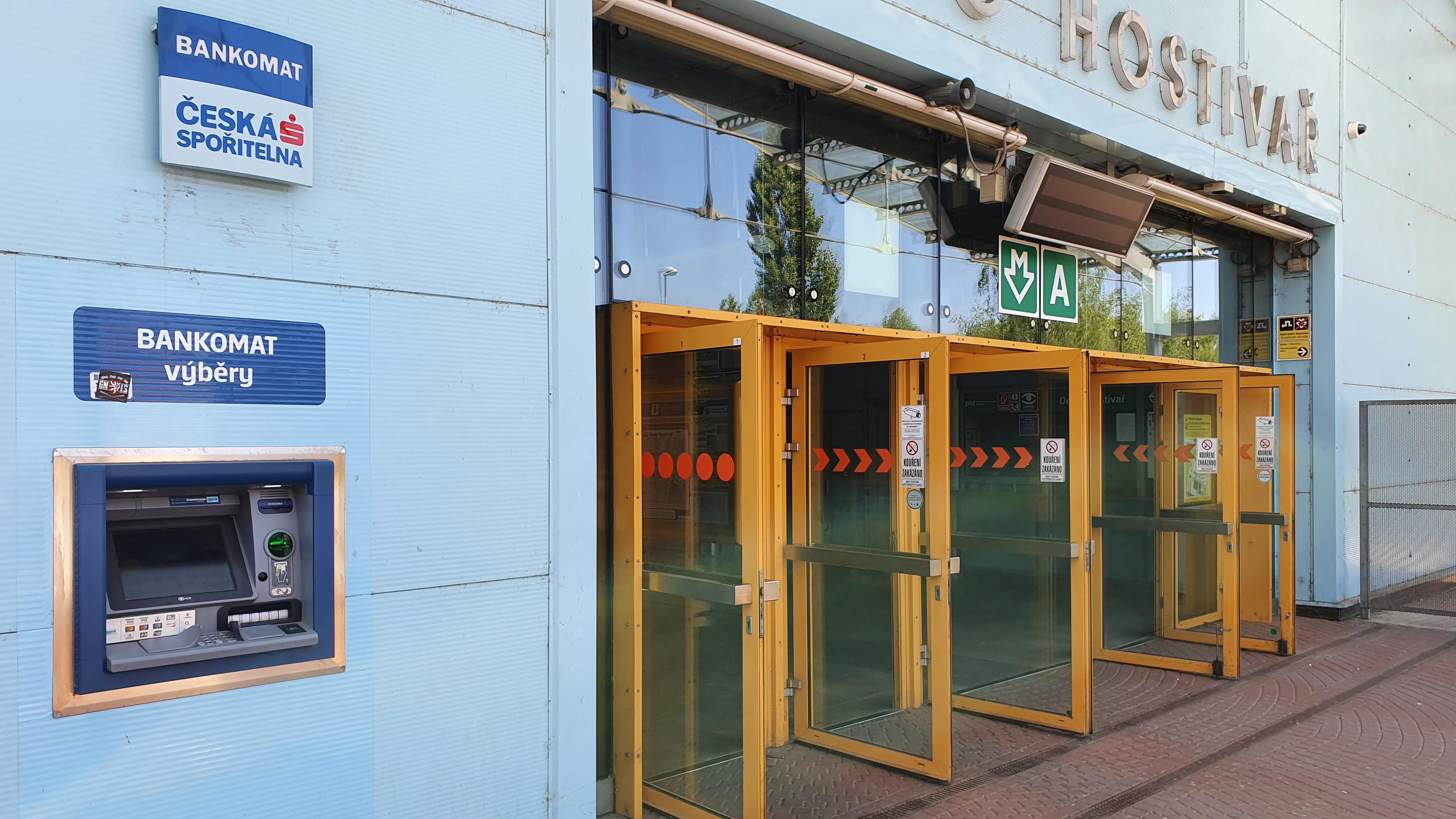 Bankomat České spořitelny