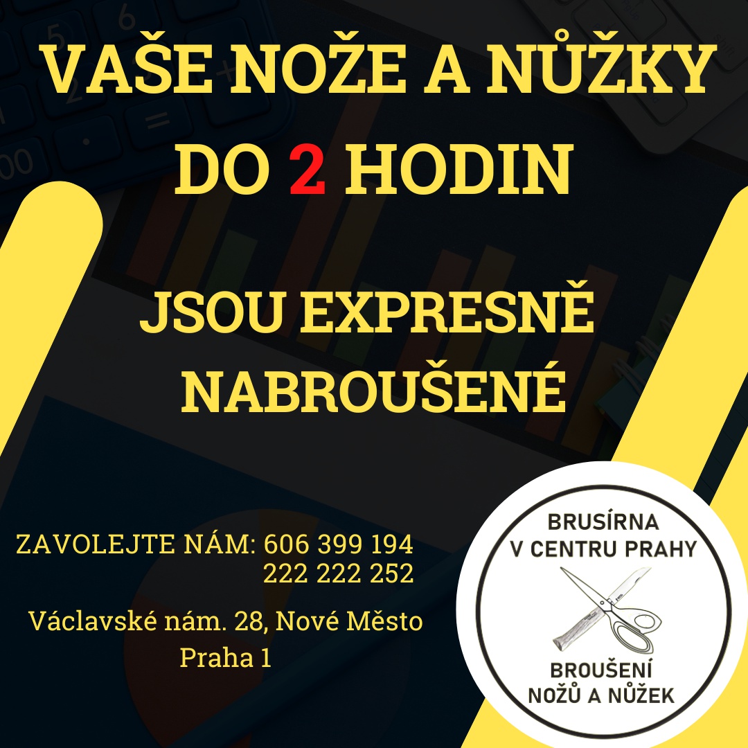 Broušení nožů a nůžek v centru Prahy foto 3
