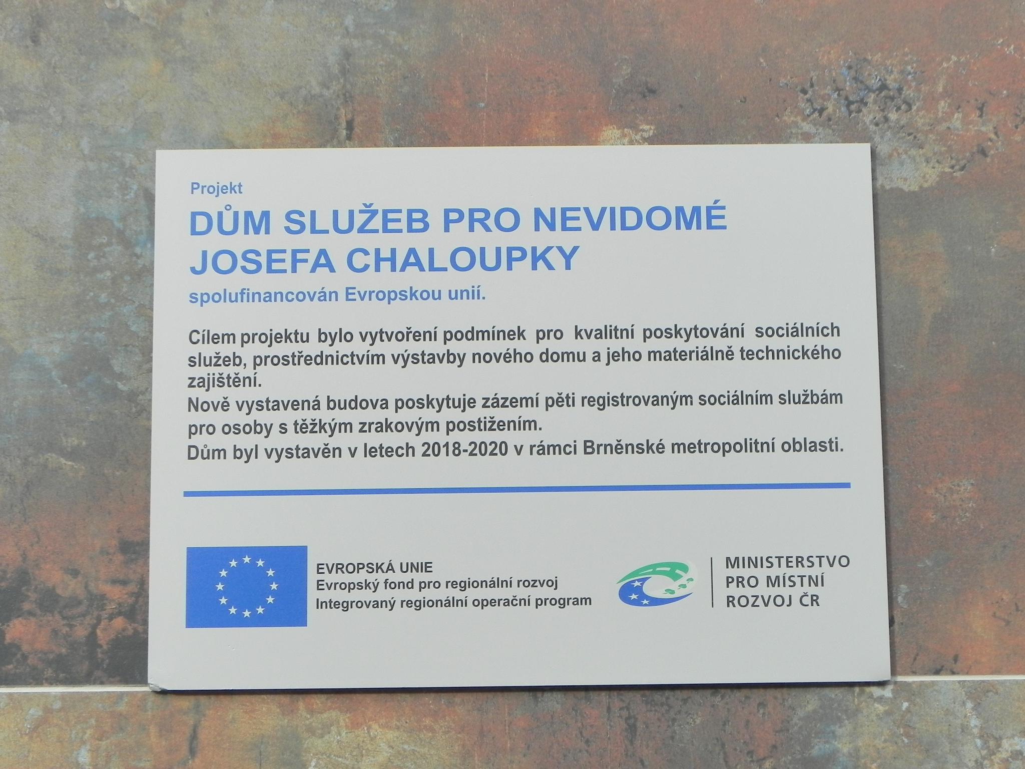 TyfloCentrum Brno - Dům služeb pro nevidomé Josefa Chaloupky foto 5