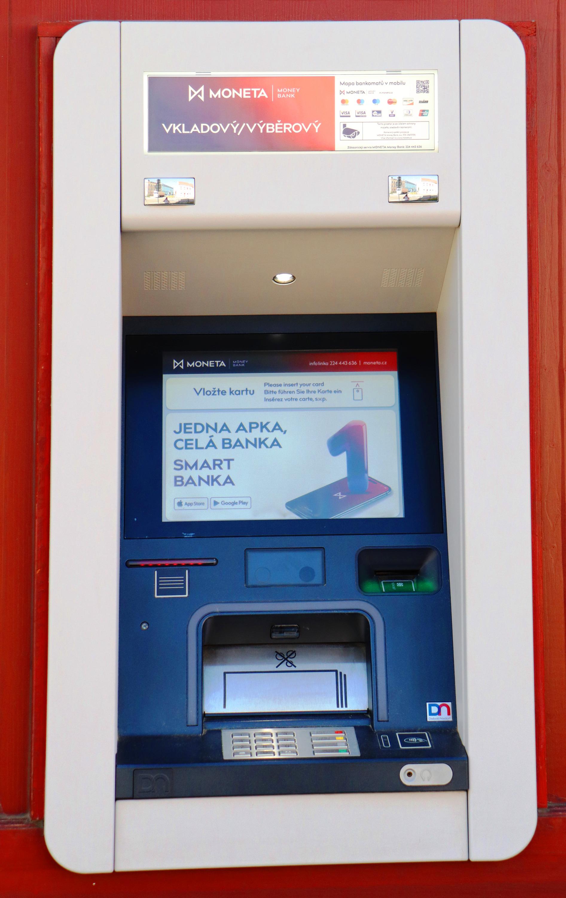Bankomat MONETA Money Bank vkladový foto 4