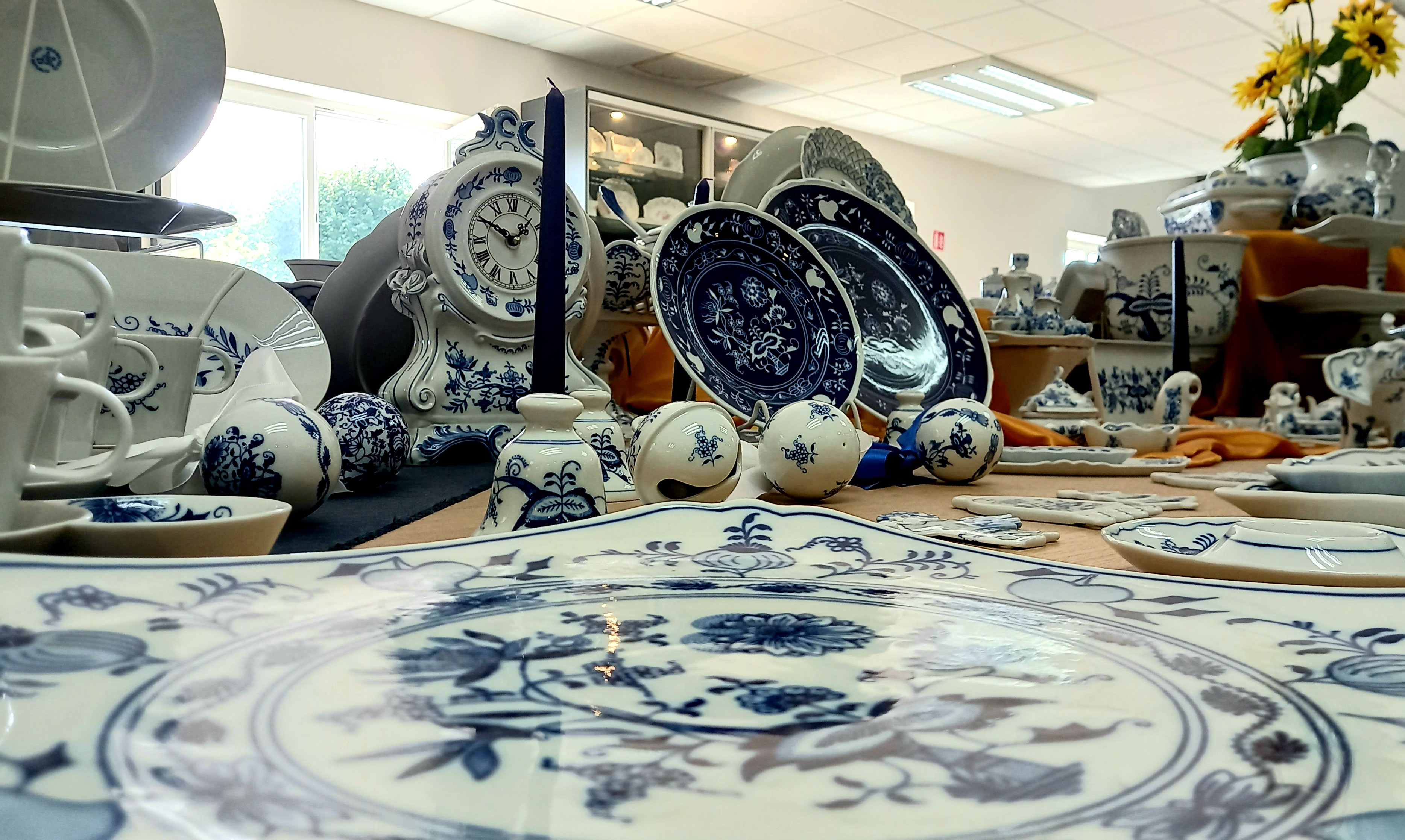 Dům porcelánu s modrou krví foto 4