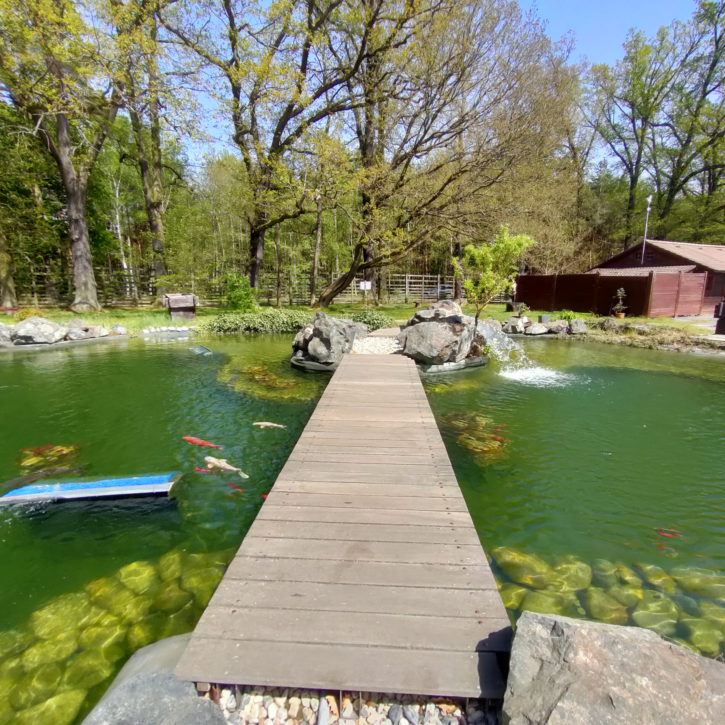 Občerstvení a pokladna Lánské obory foto 2