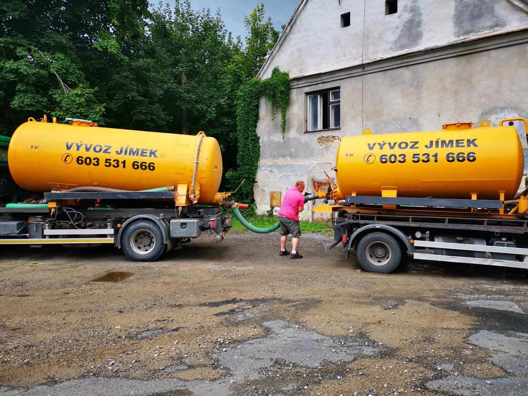 Vývoz jímek K&B spol. s r.o. foto 2