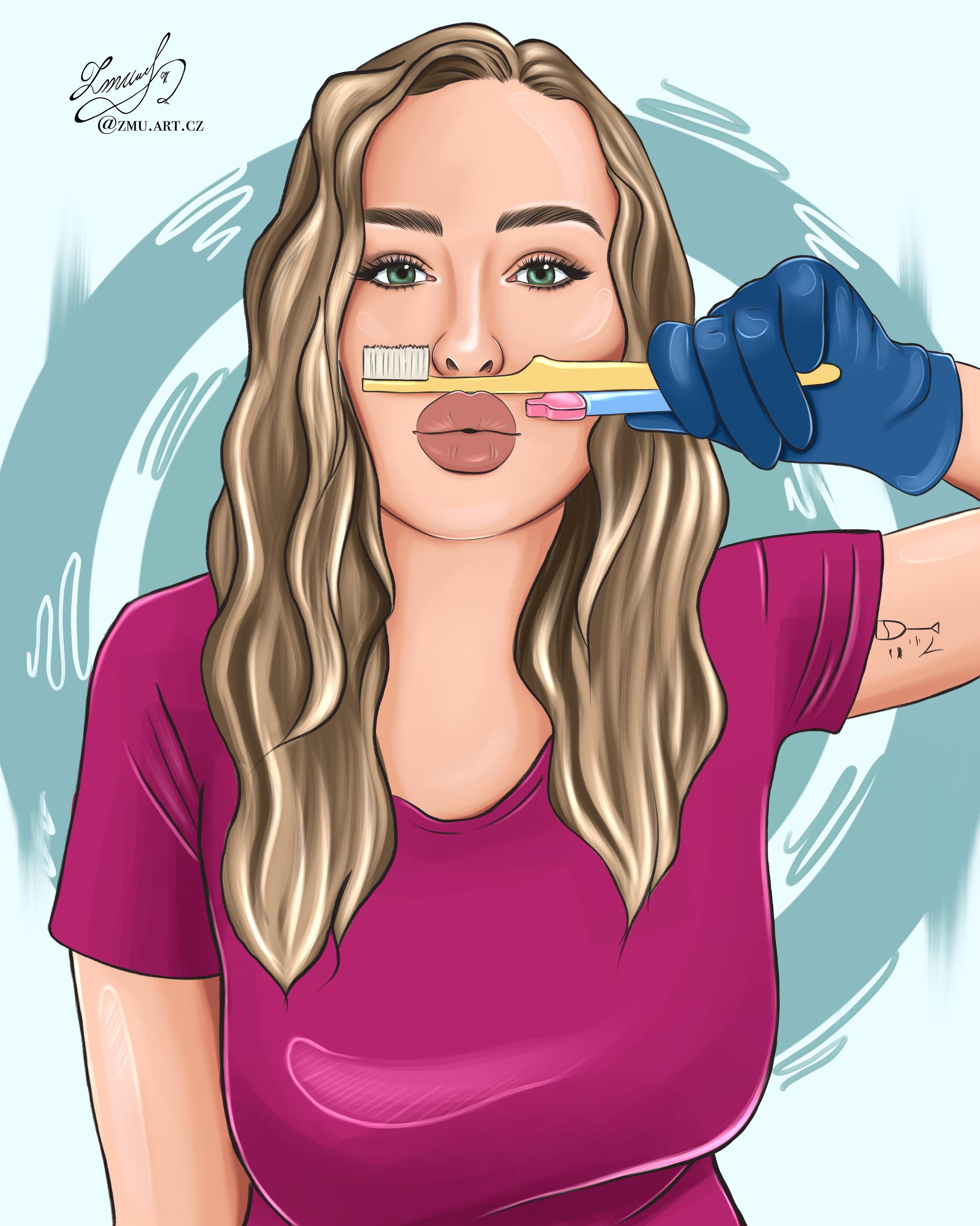 Dentální hygiena Teplice - Sandra Ogurčáková foto 2