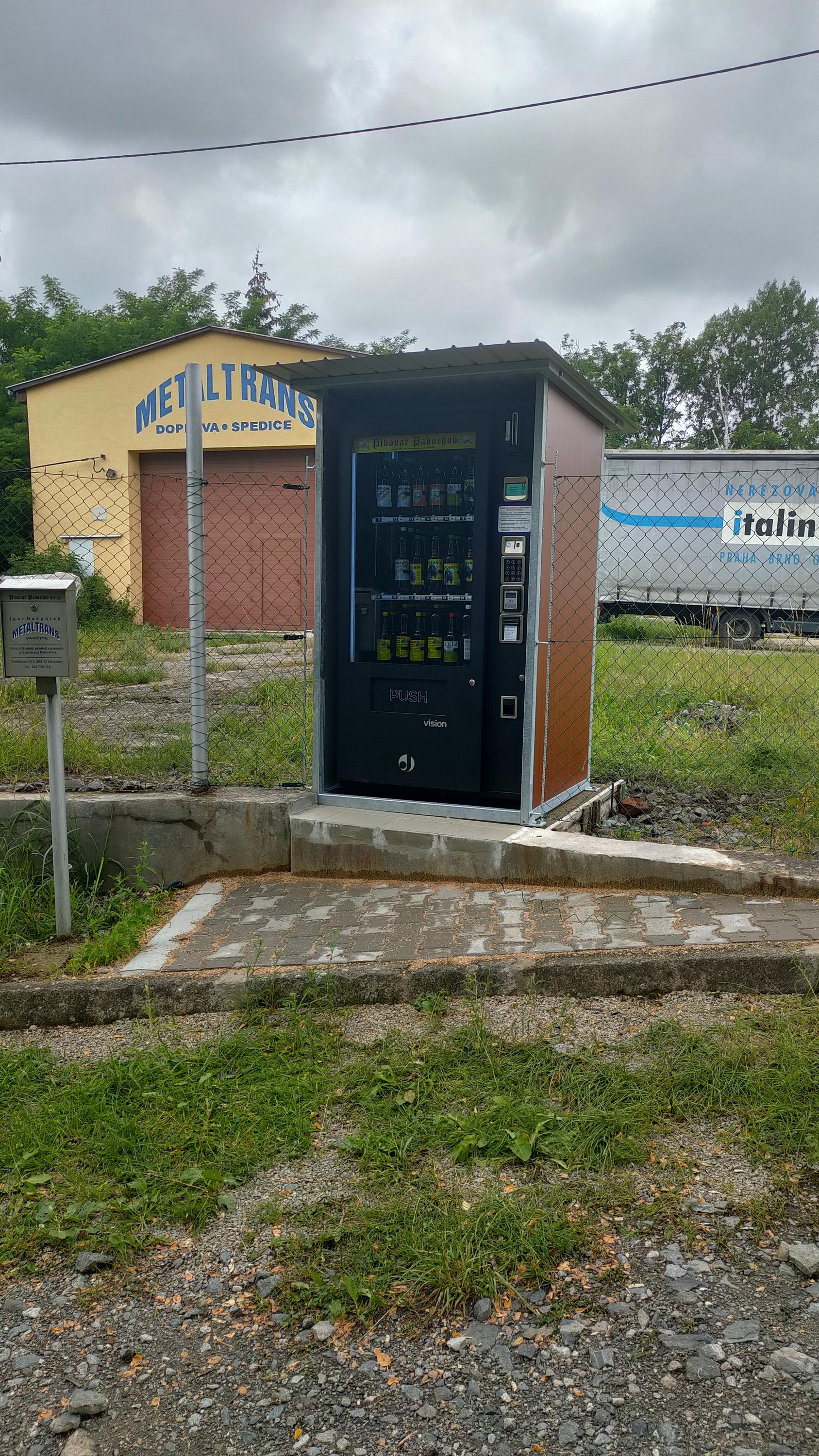 Pivovar Padochov - elektronické výdejní okénko foto 1