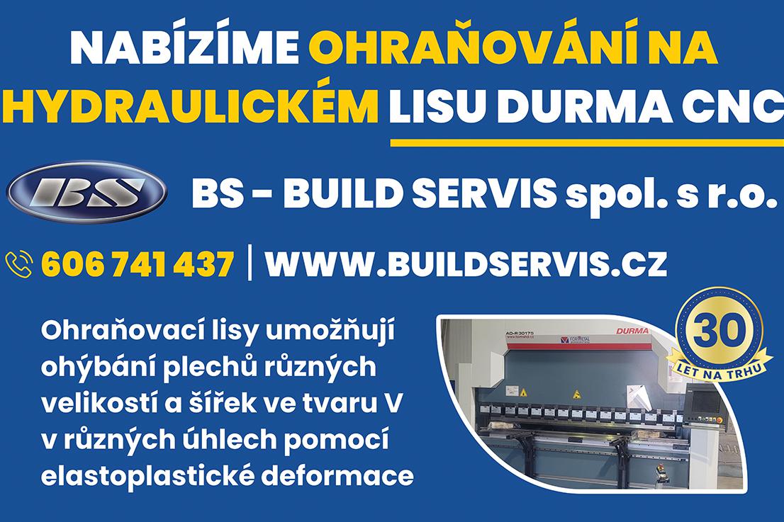 TVAROVÁNÍ PLECHŮ NA CNC HYDRAULICKÉM LISU