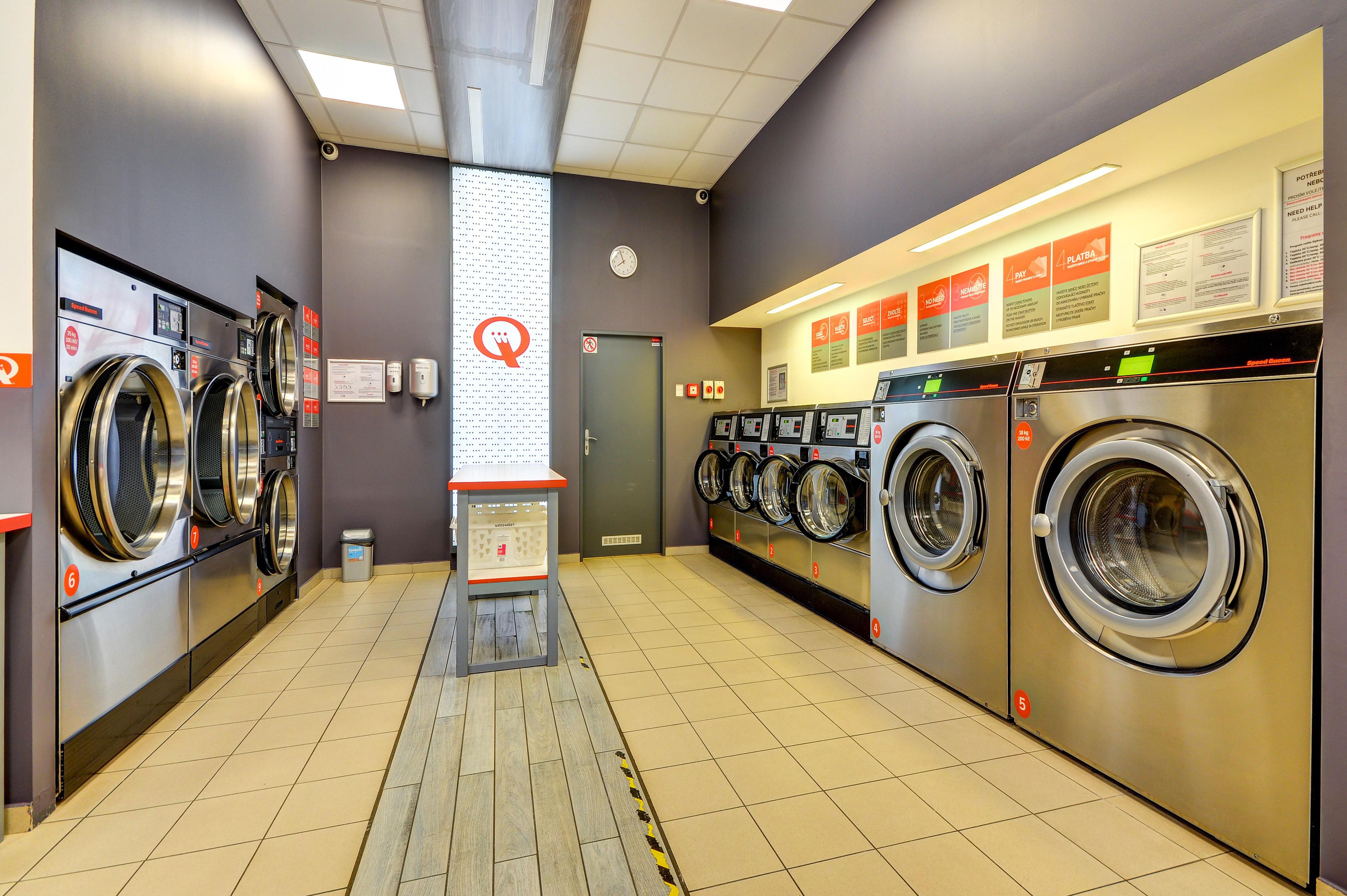 Samoobslužná prádelna Speed Queen Laundry Eden