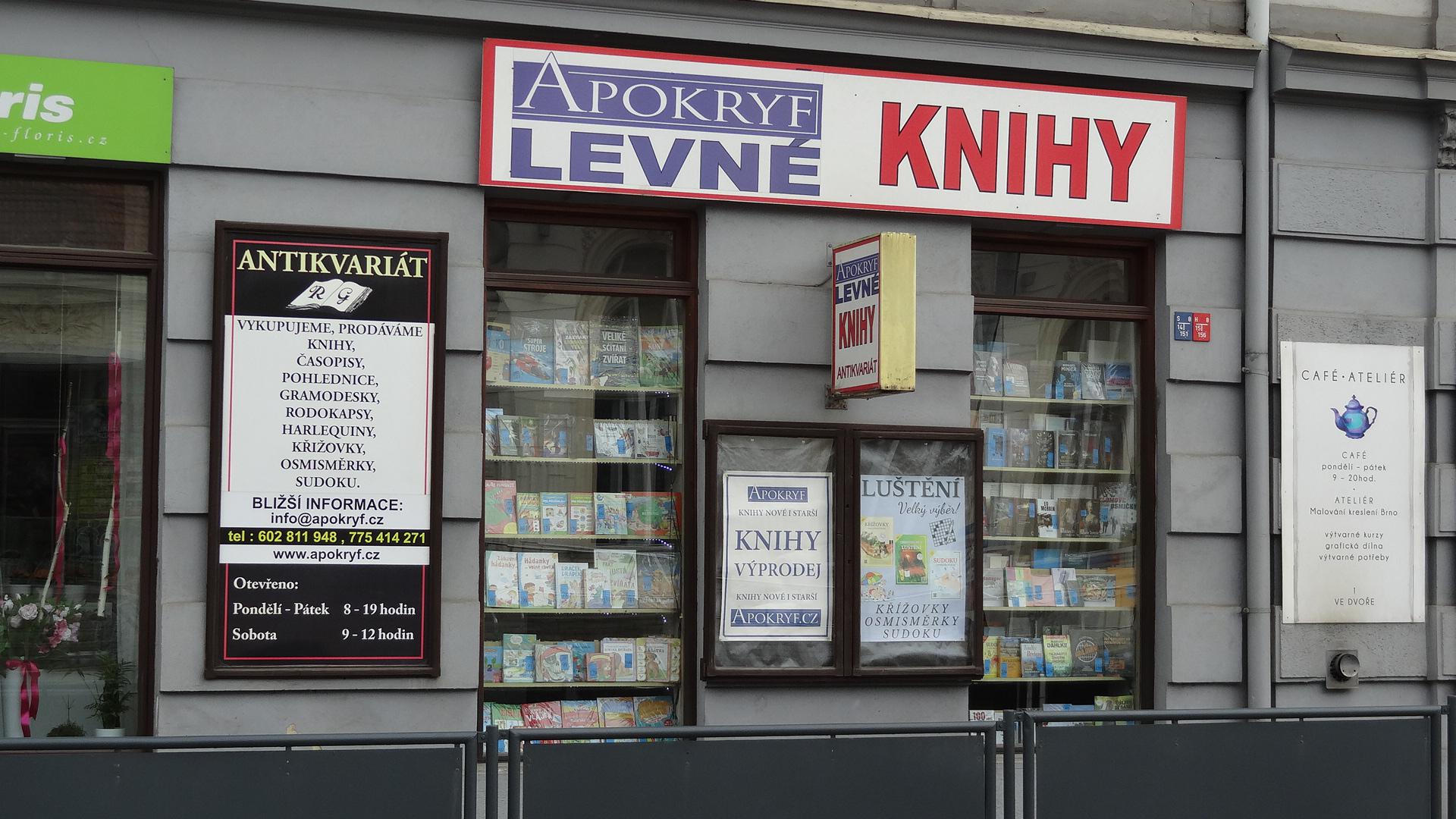 Apokryf, knihkupectví, antikvariát foto 2