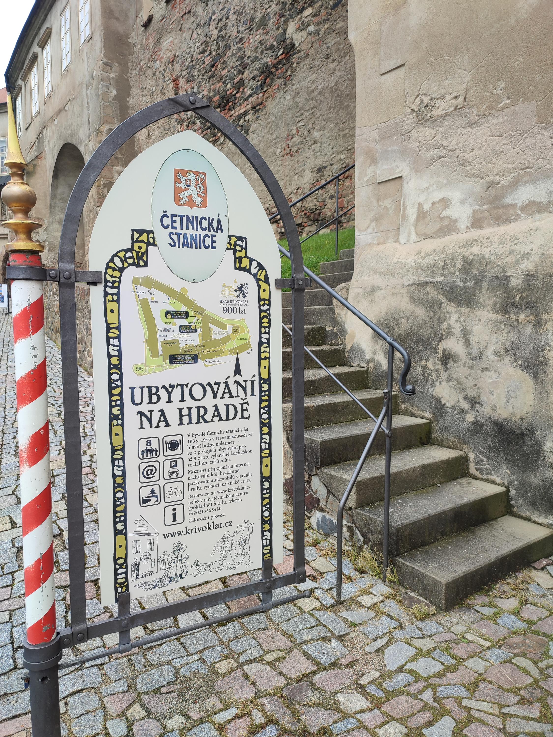 Ubytování na hradě Křivoklát foto 2