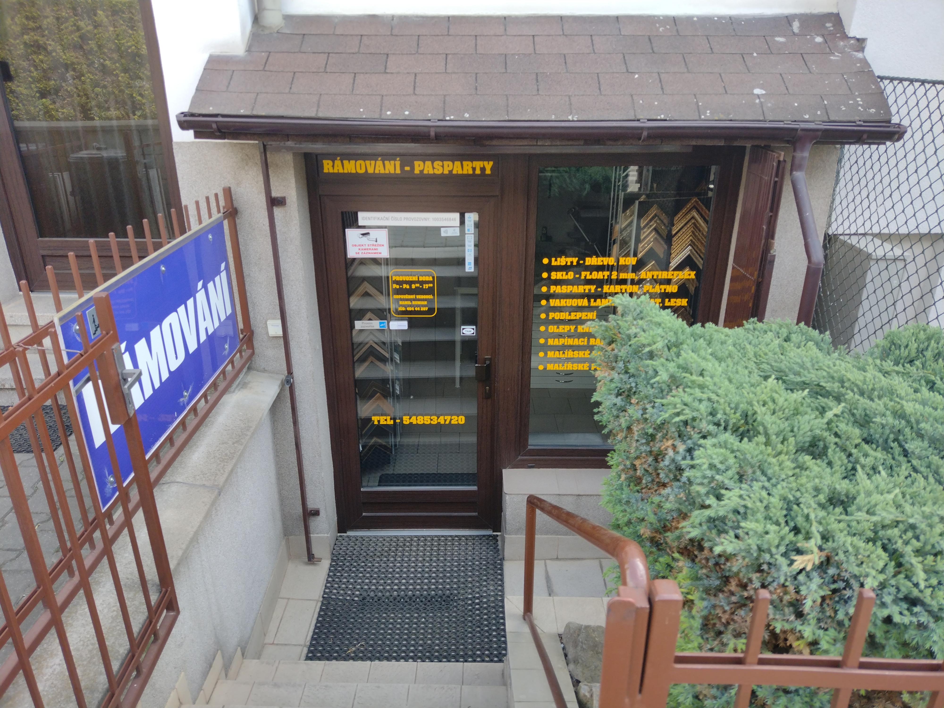 Rámování – galerie Rumian