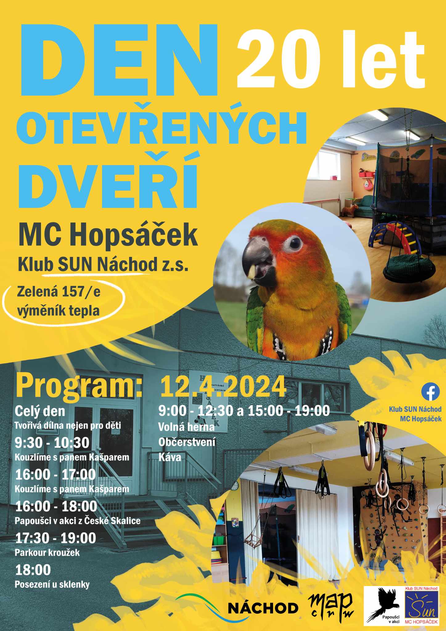 Klub SUN Náchod z.s. - mateřské centrum Hopsáček foto 2