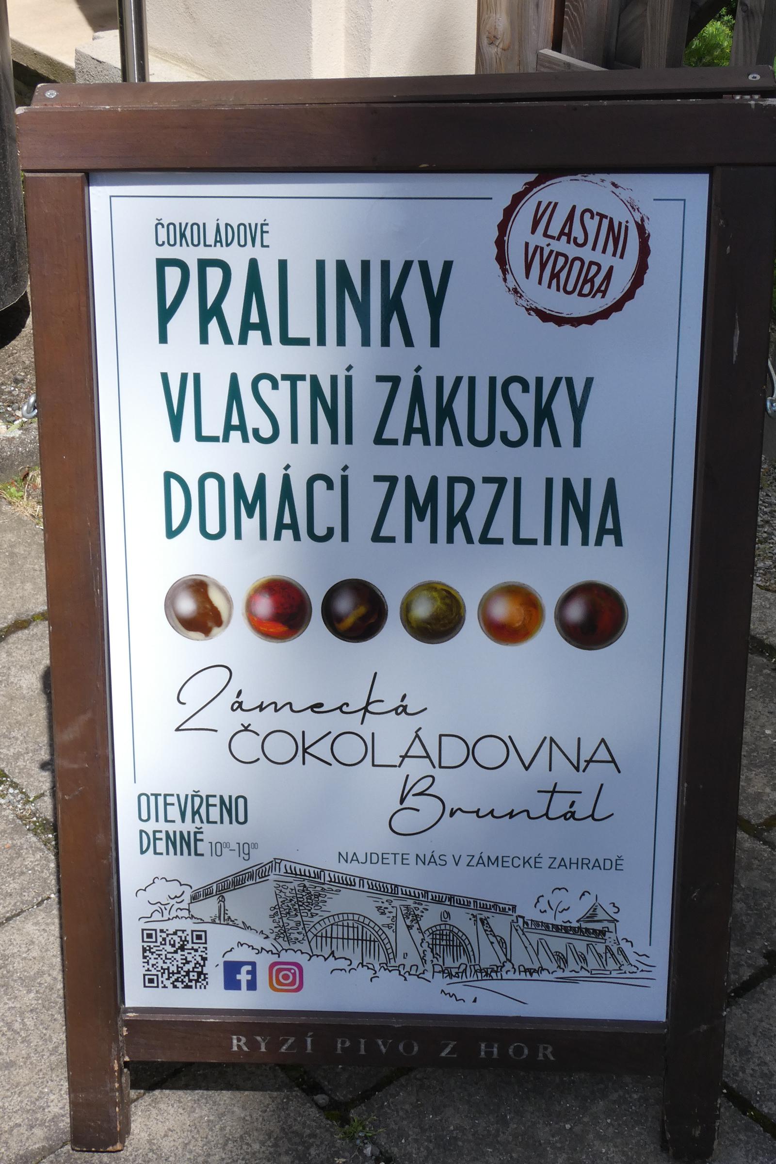 Zámecká čokoládovna Bruntál foto 2