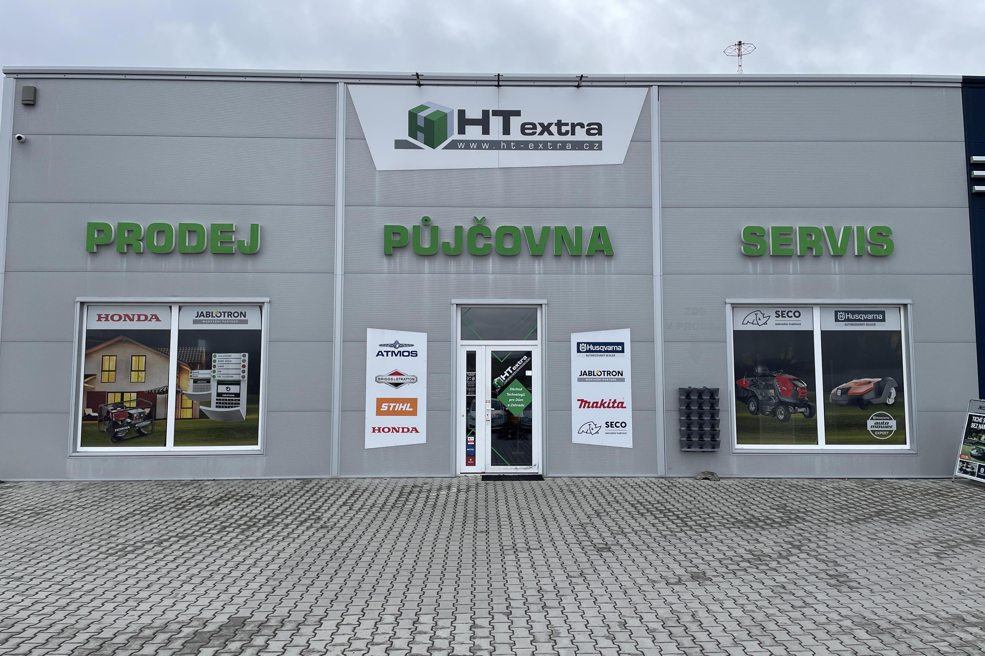 HT EXTRA showroom a servis
